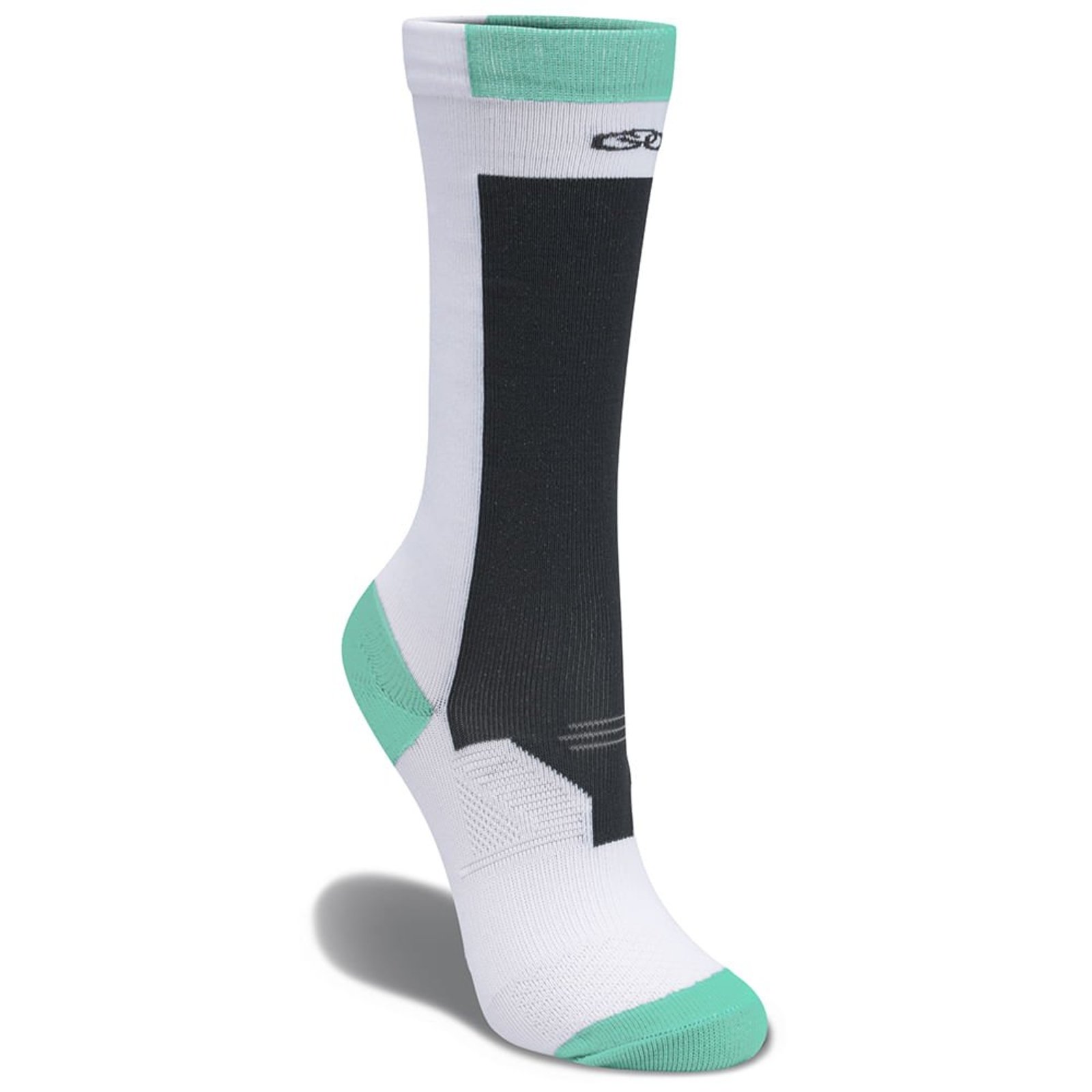 Vista 2 Meia Corre Cano Médio Olympikus Feminina branco OLYMPIKUS branco