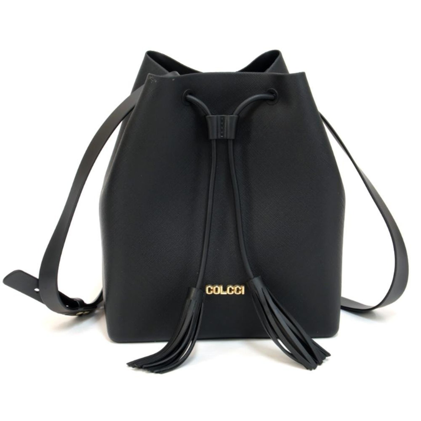 Bolsa Saco Colcci Chicago Techfit Crossbody com Franja Boho