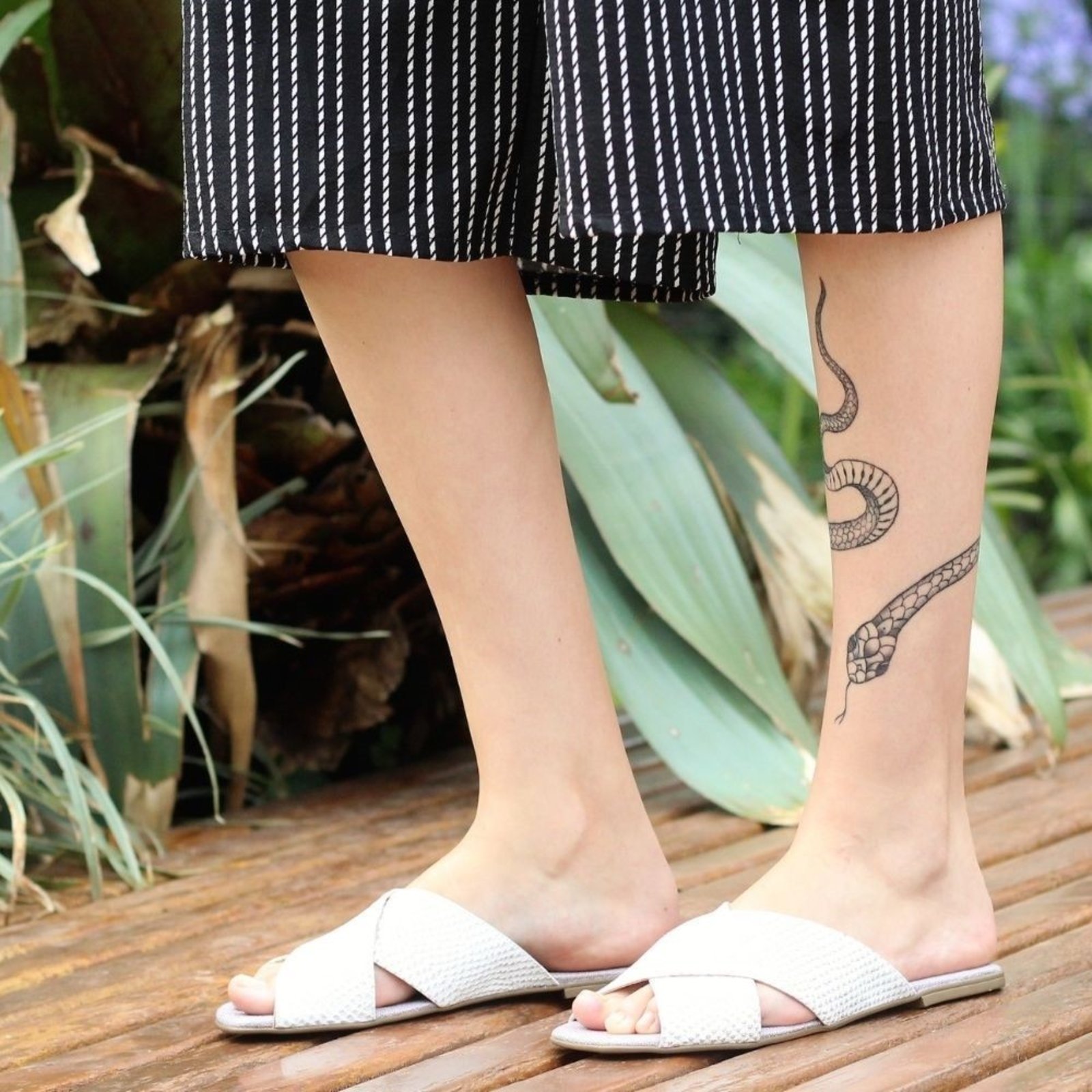Vista 3 Chinelo Rasteirinha Tiras em Couro Spinelli branco Spinelli branco