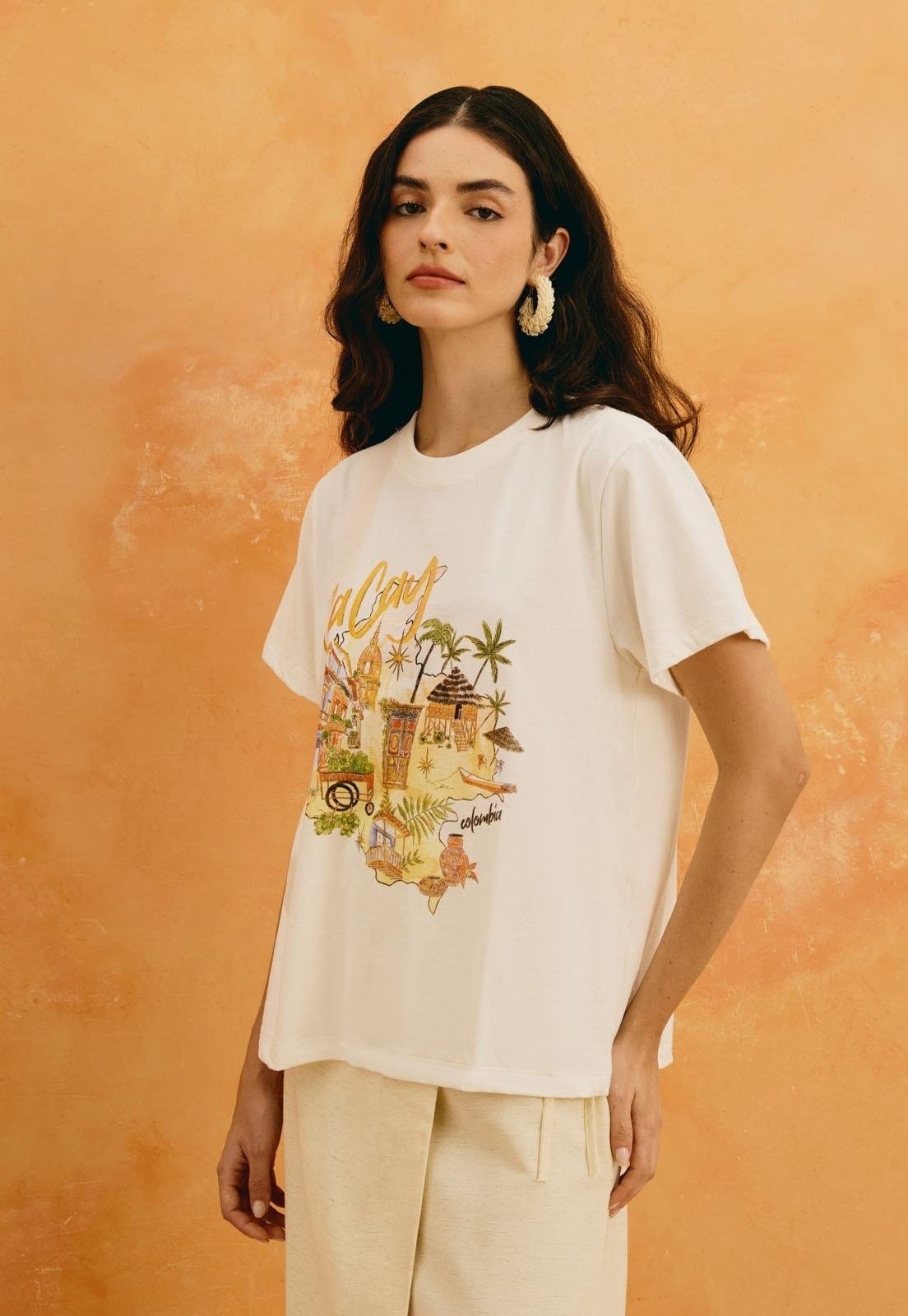 T-Shirt Ciudad Off-white