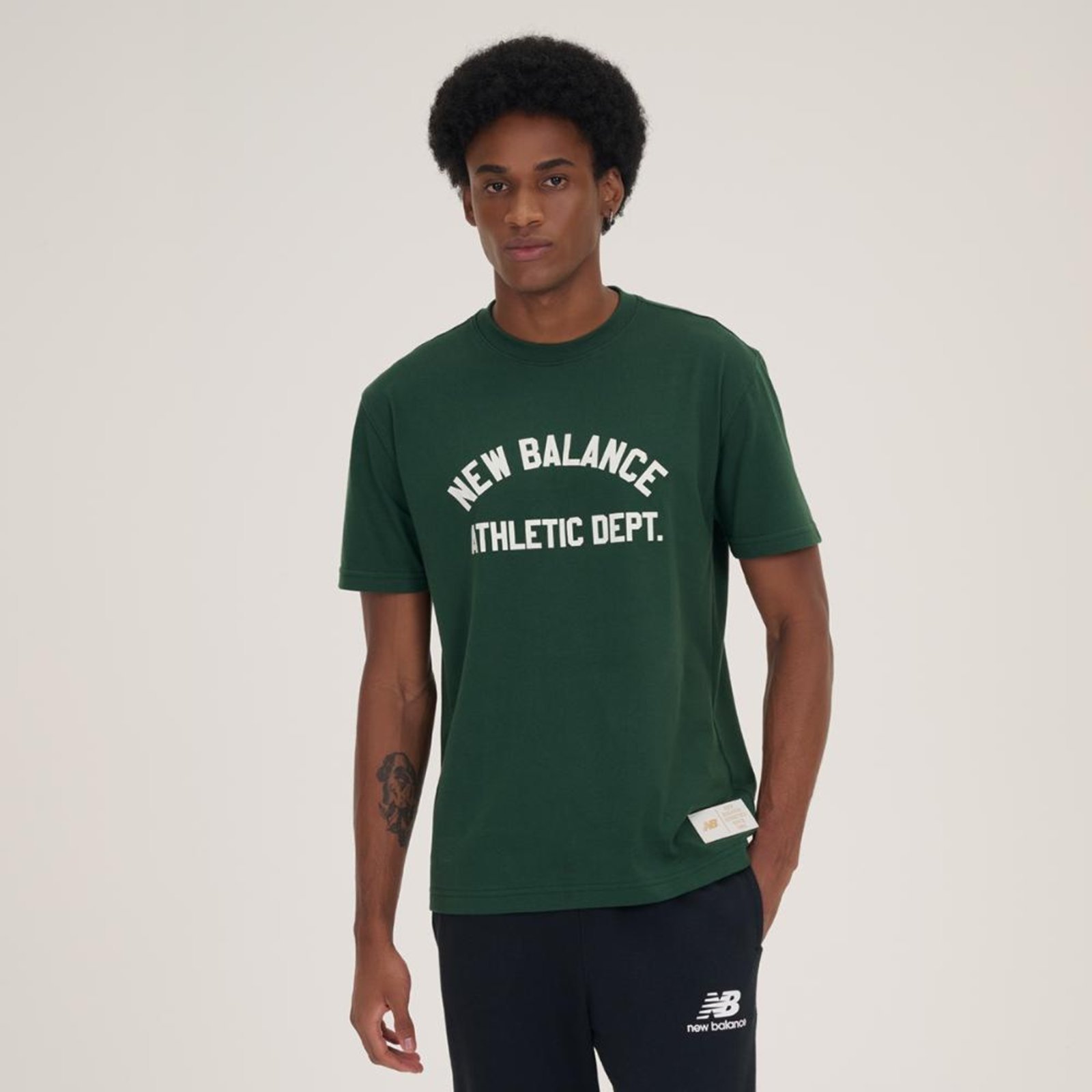 Vista 2 Camiseta Greatest Hits Ringer Masculina New Balance incolor New Balance incolor