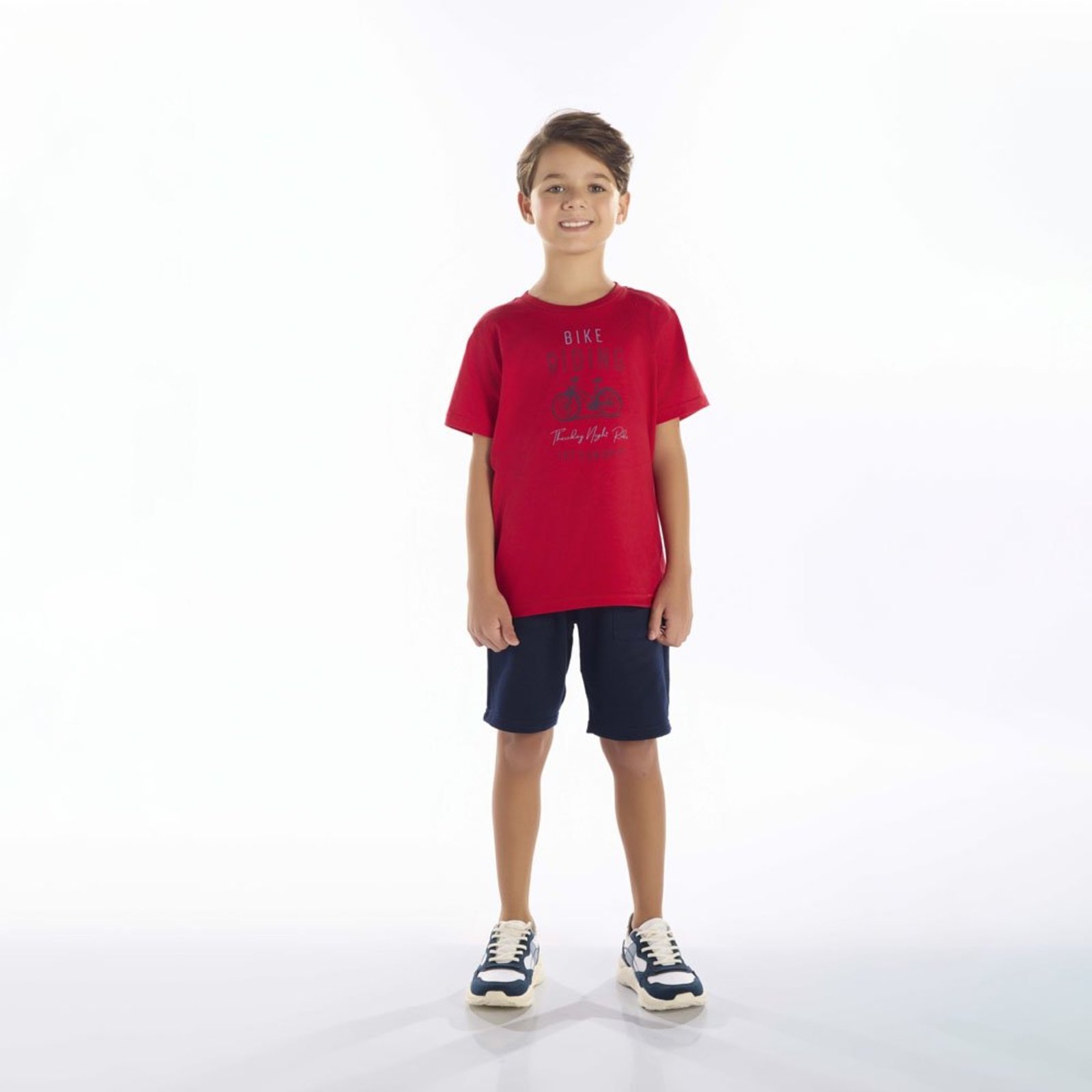 Infantil - Camiseta Menino - Vermelho - 52354-65