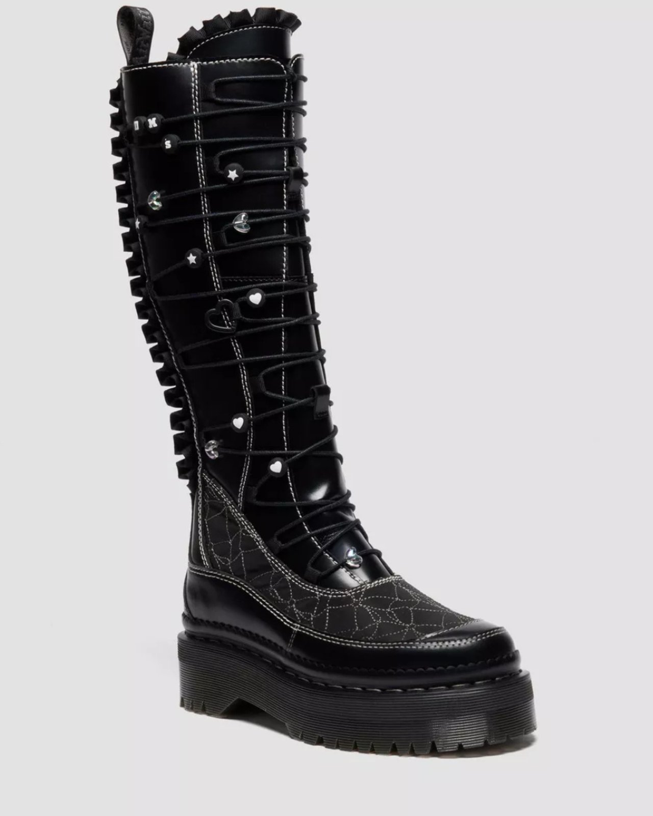 Bota XTRM Frill Platform Dr. Martens