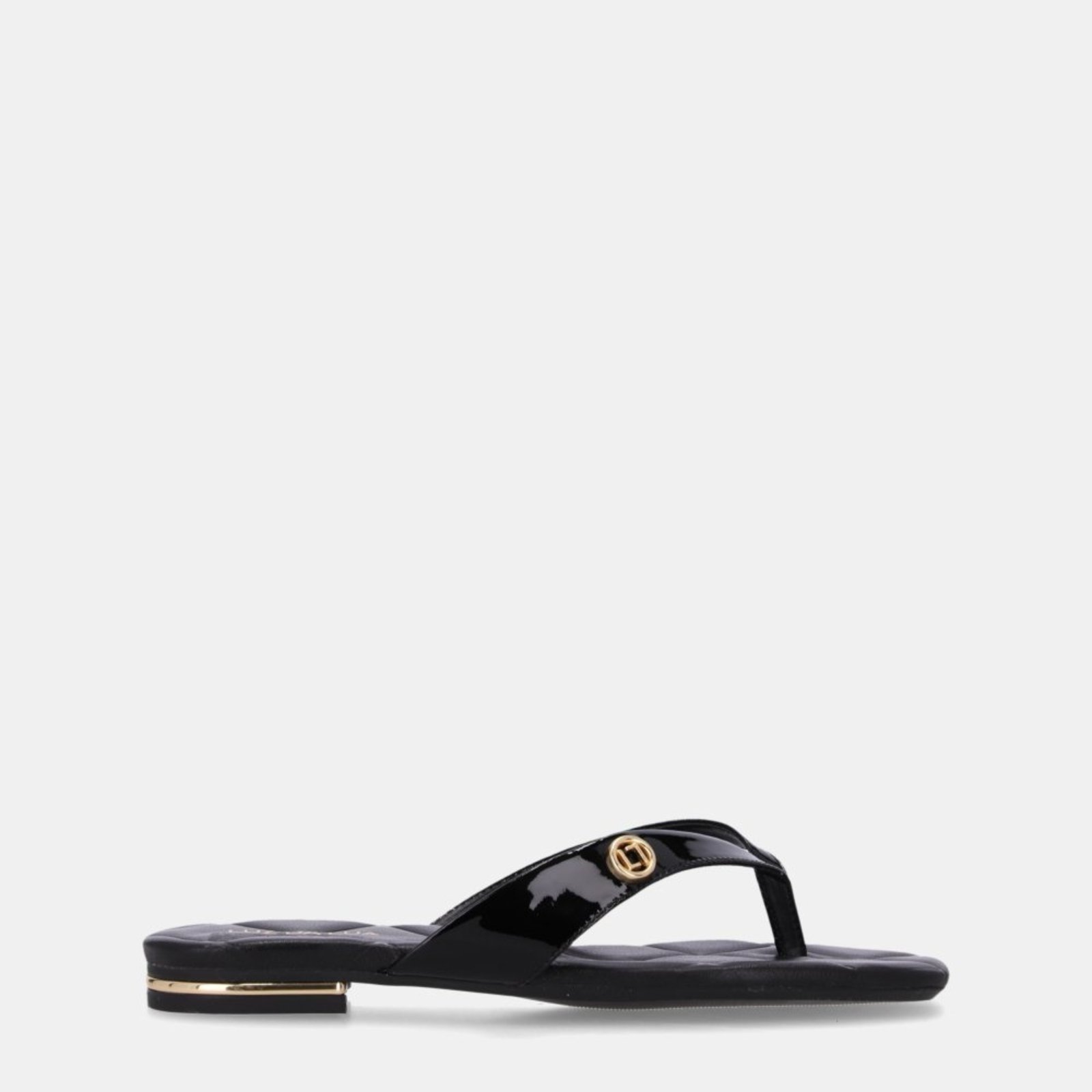 Chinelo Couro Luz da Lua – 80960002 Luz Da Lua Preto