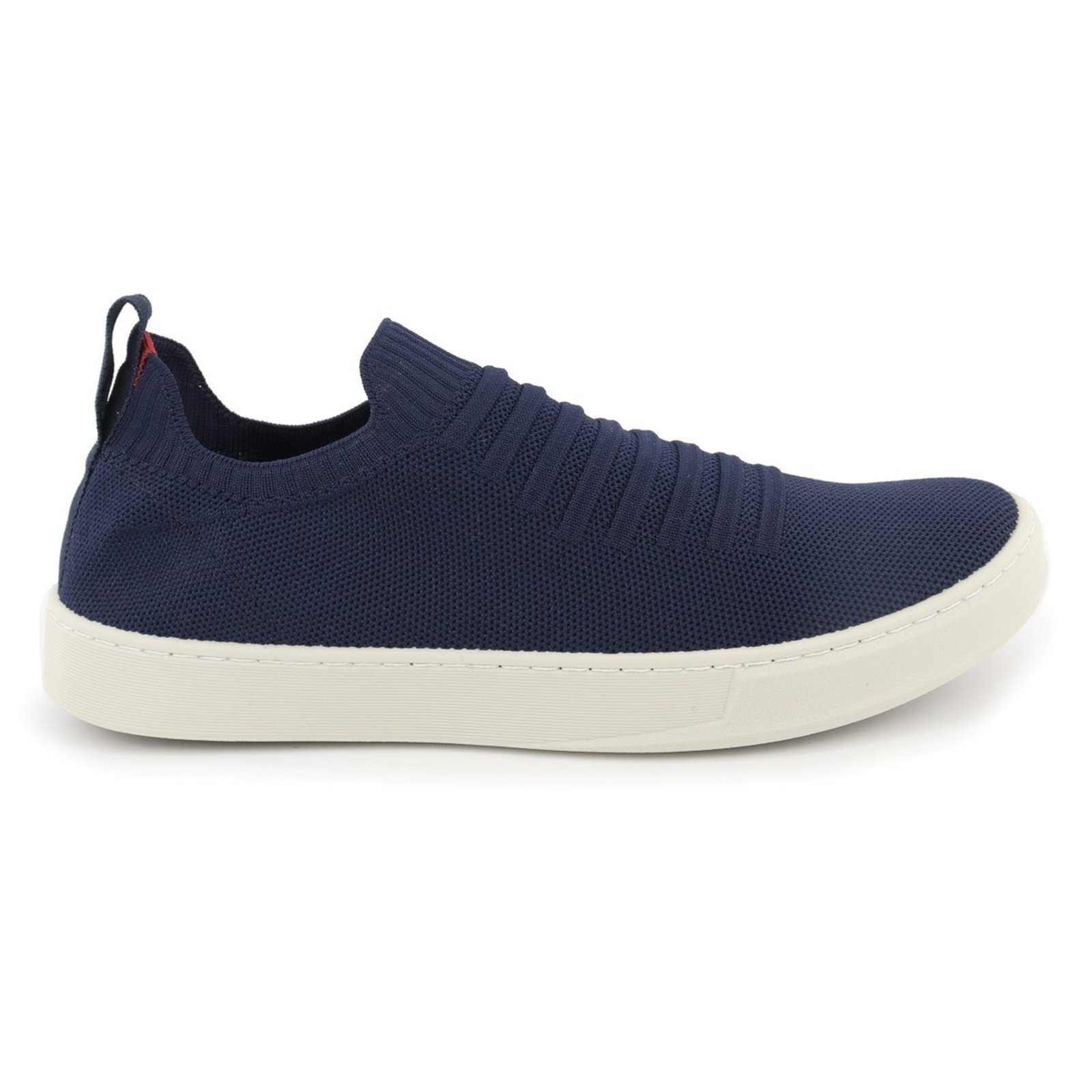 Tênis Meia Masculino Lavini Sapatenis Knit Palmilha Silicone Marinho