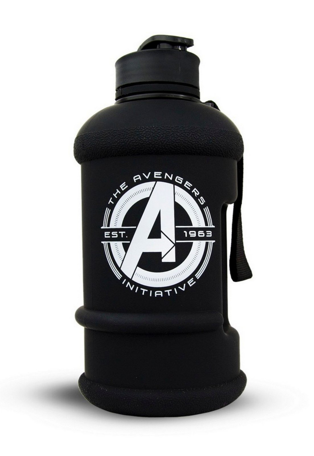 Vista 3 Garrafa Galão Marvel Avengers Vingadores 1,3 Litro Resistente preto Marvel preto
