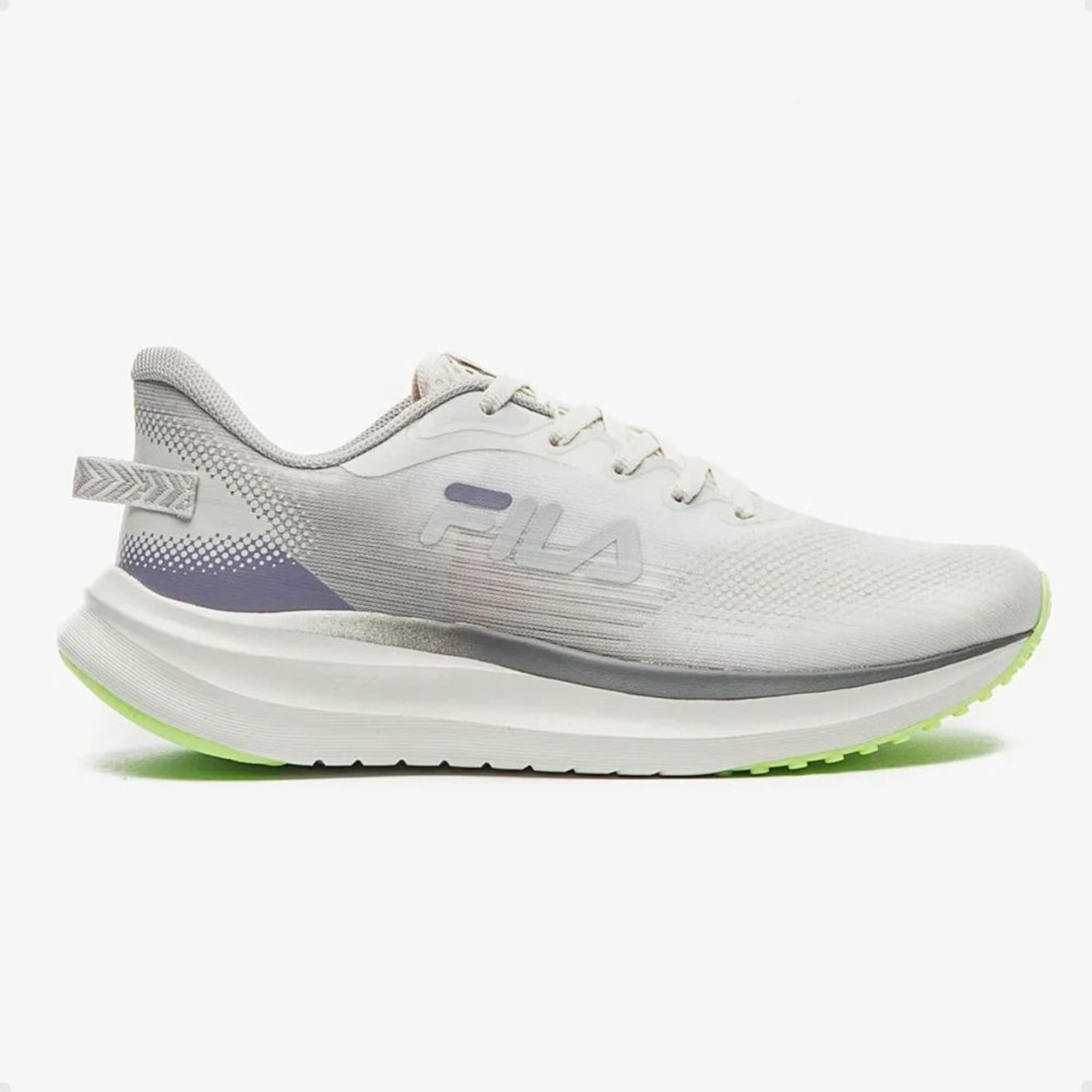 Vista 2 Tênis Running Feminino Fila Racer Sky branco Fila branco