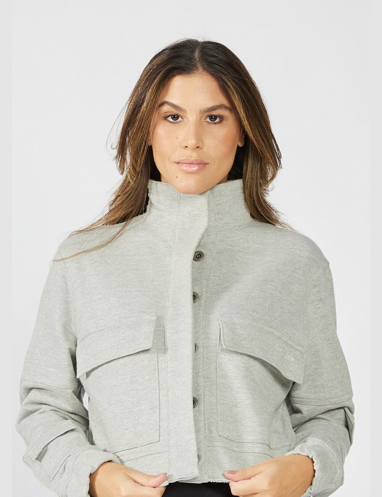 Jaqueta Feminina Surplus Aéropostale 98120918 Cinza