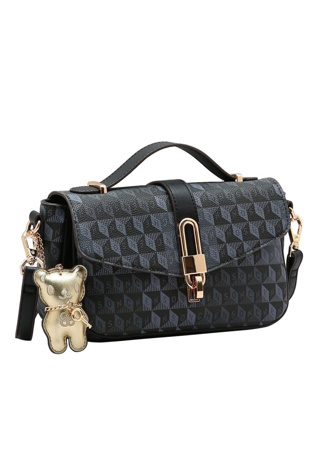 Bolsa Feminina Chenson Tridimensional 3485426 Preto