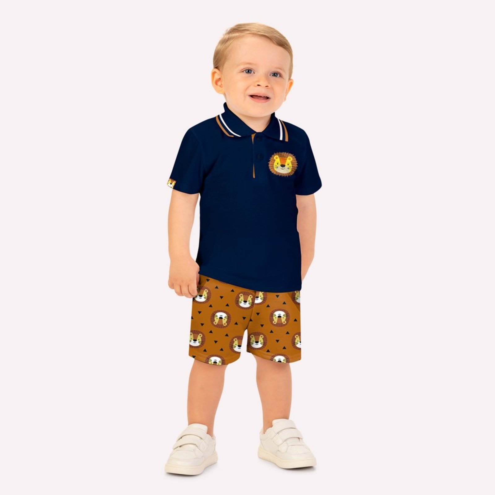 Infantil - Conjunto Menino Leão Kyly