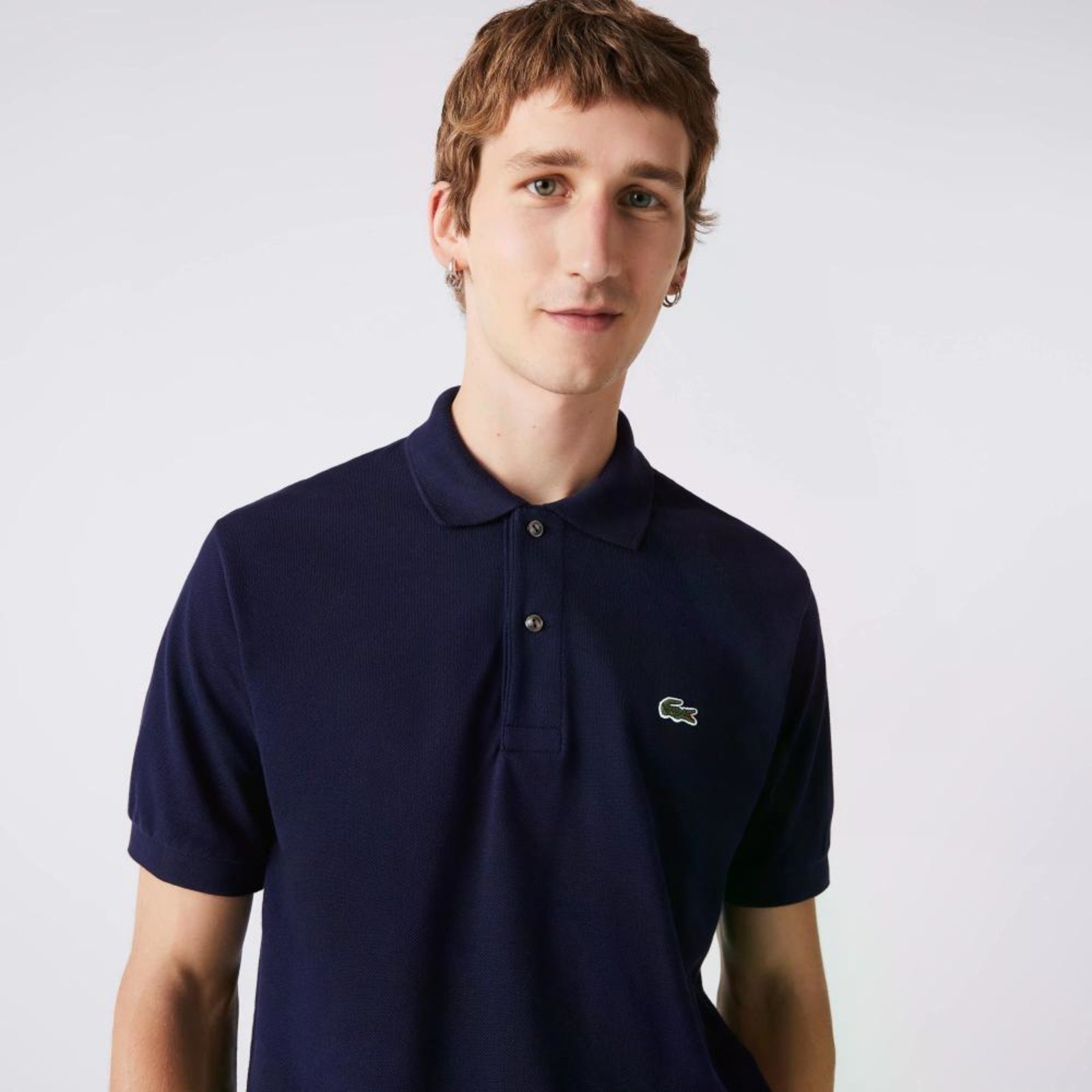 Camisa Polo L.12.12 Azul