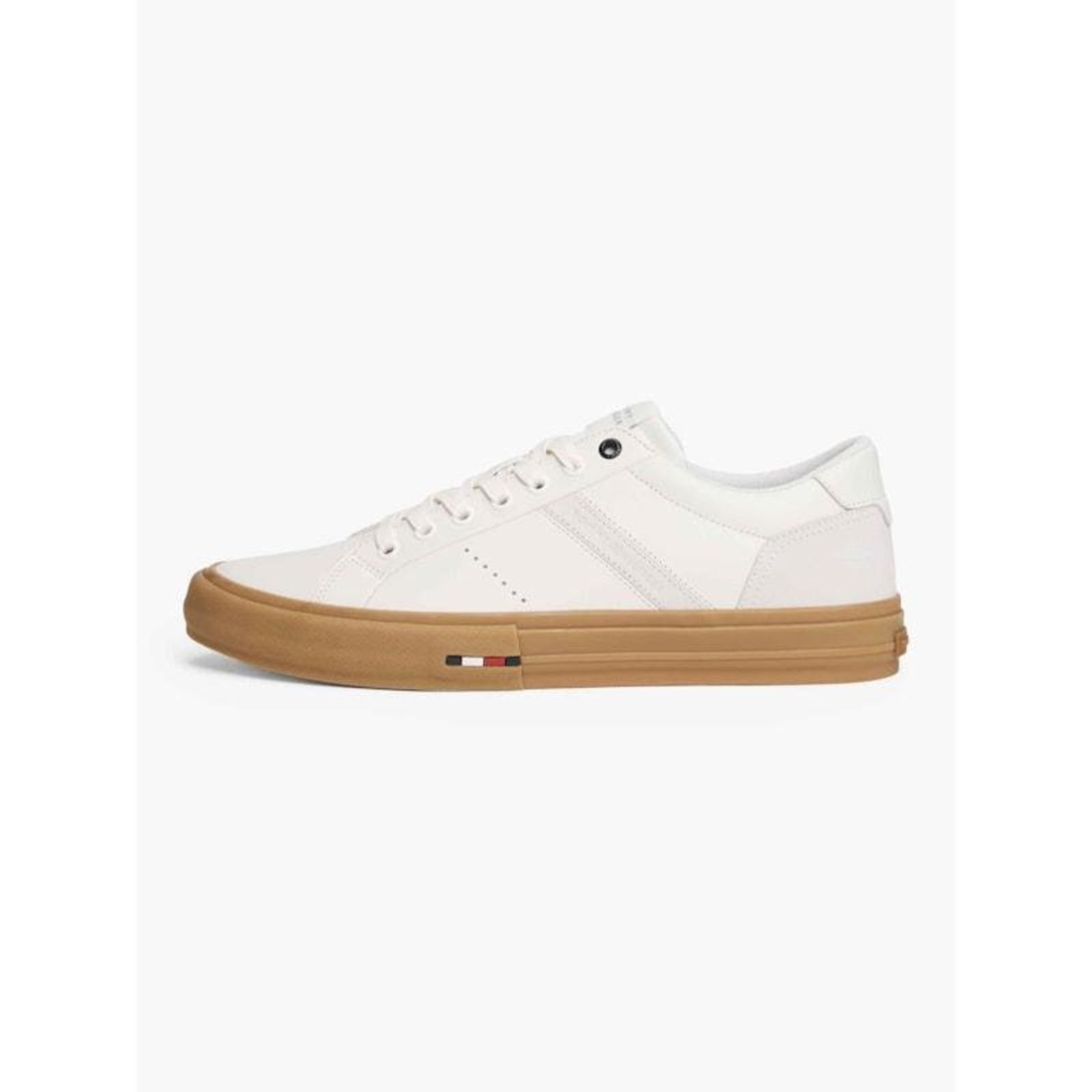 Tênis Tommy Hilfiger Dino em Couro Branco