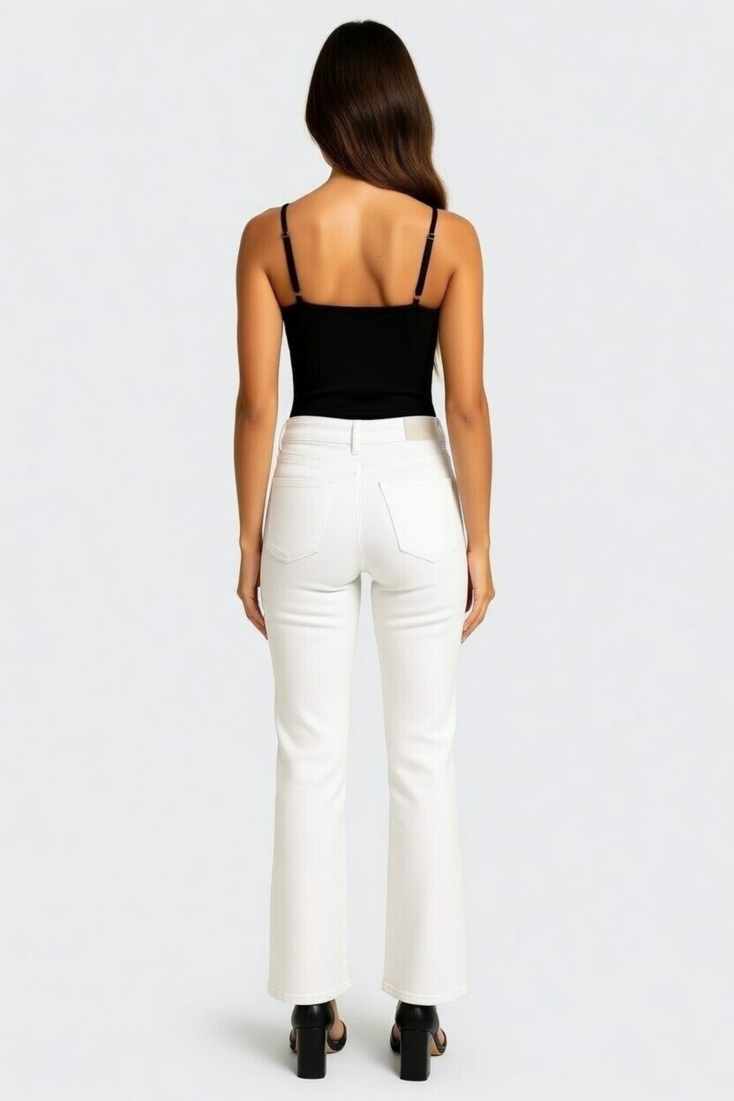 Vista 3 Regatinha Basic D Bell Outlet Fashion Alcinha Preta preto D BELL OUTLET FASHION preto