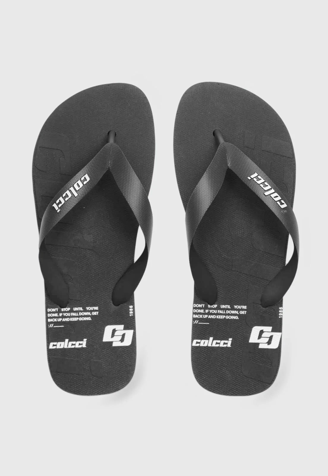 Chinelo Colcci De Dedo Arpoador Grafite