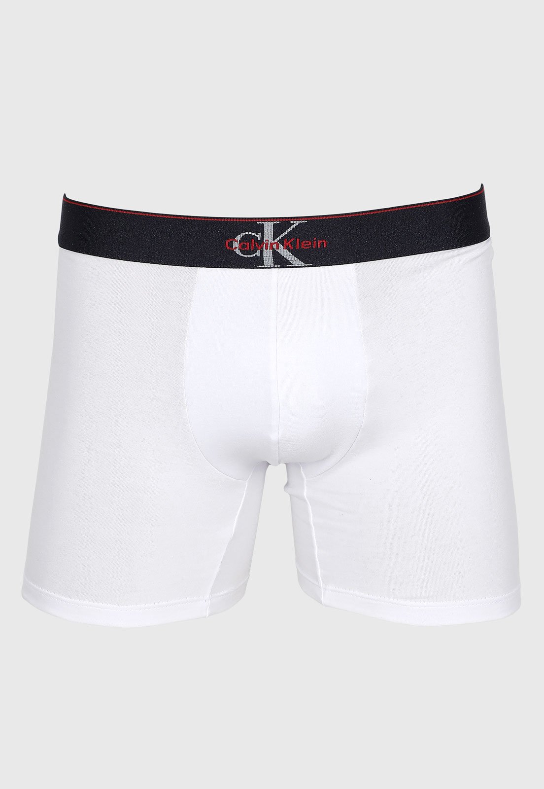 Boxer Masculina Calvin Klein Underwear Logo Branco