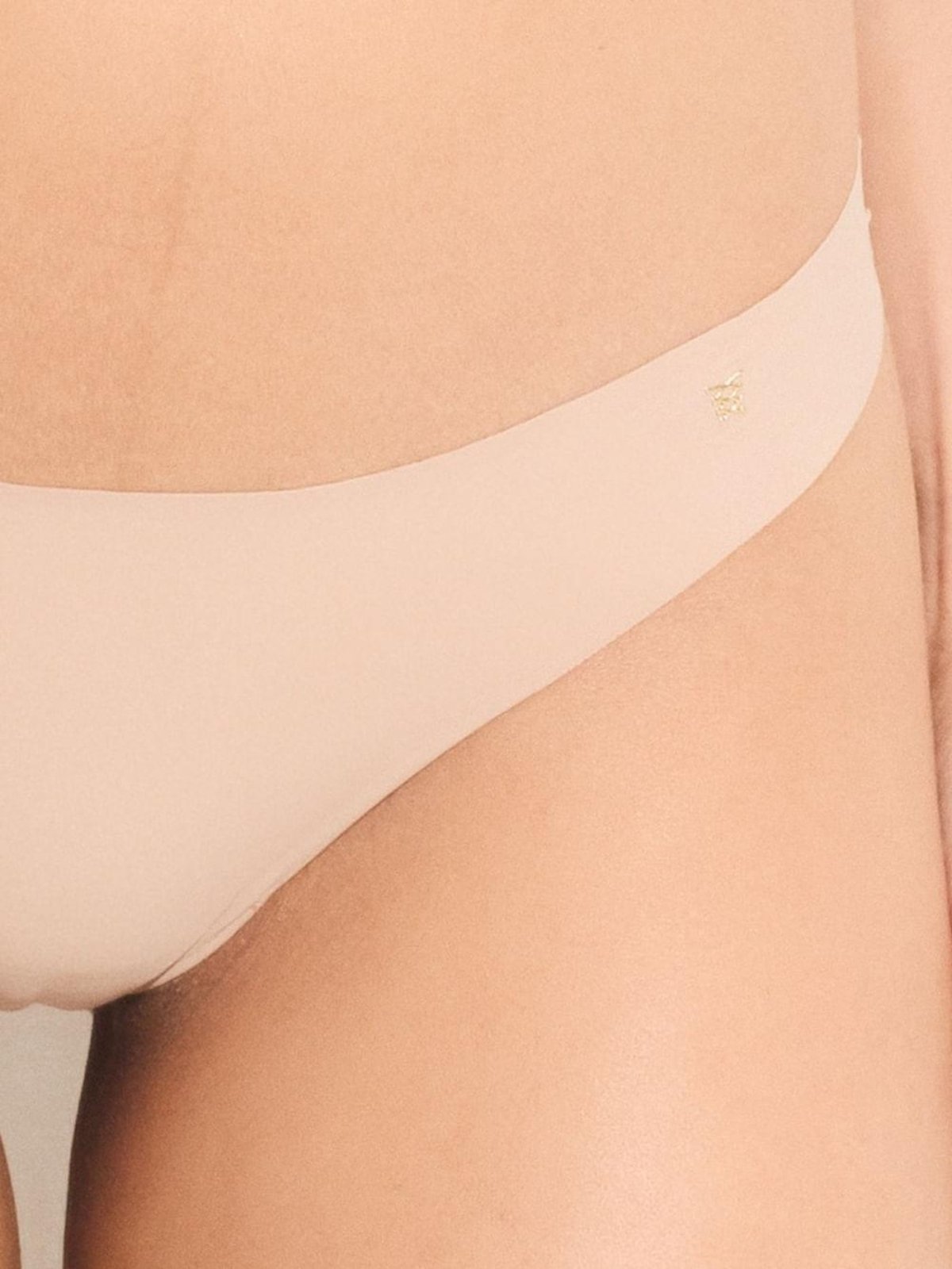 Vista 3 Calcinha Fio Microfibra Essentials Laser Macadamia Loungerie incolor Loungerie incolor