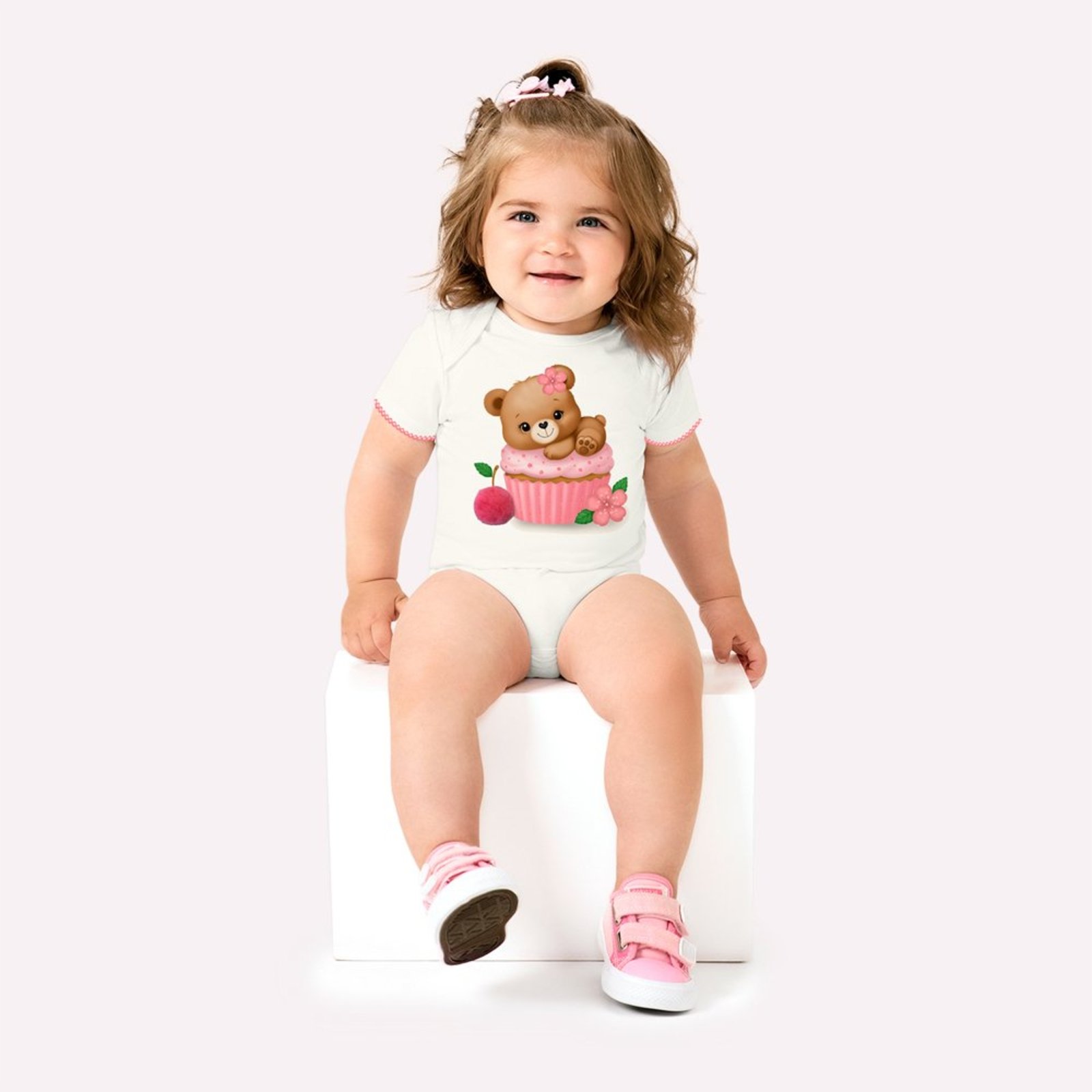 Infantil - Body Menina Ursinho Kyly