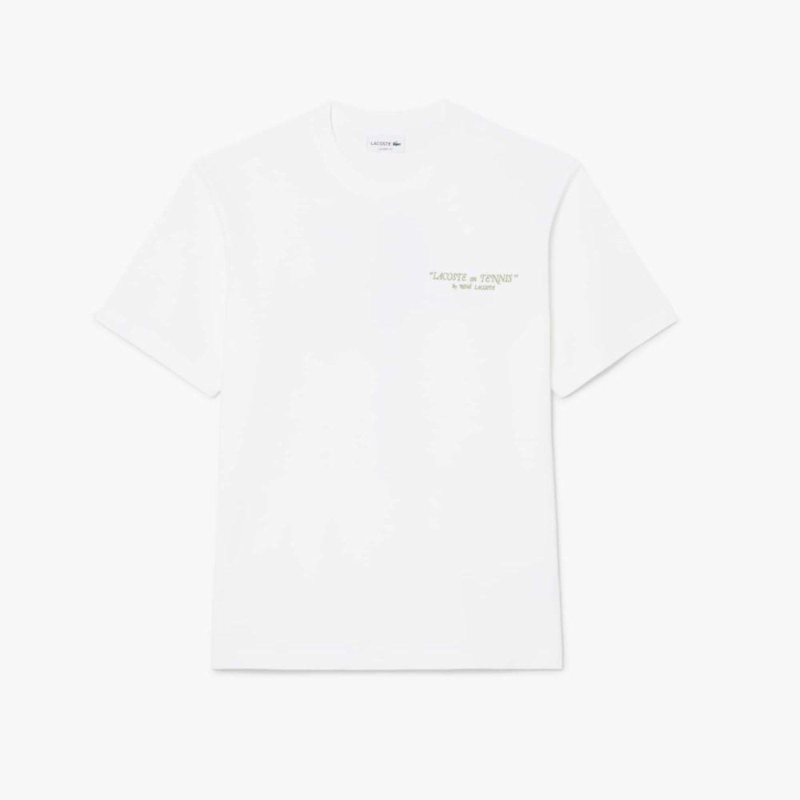 Camiseta de Algodão Bordada Branco - 2GG Branco