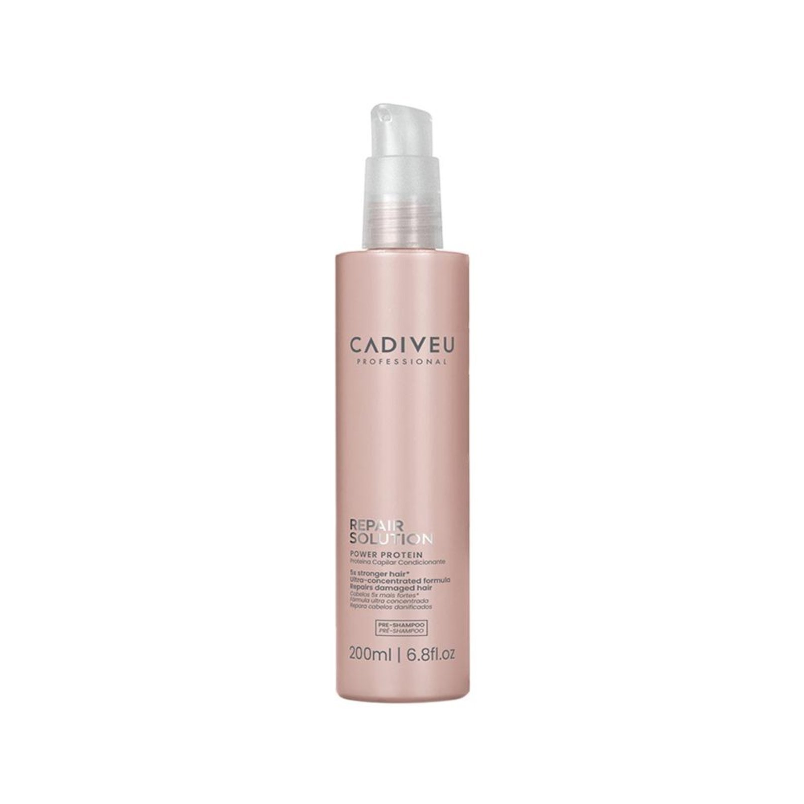 Vista 2 Cadiveu Repair Solution Proteína Pré Shampoo 200ml Cadiveu Professional incolor Cadiveu Professional incolor