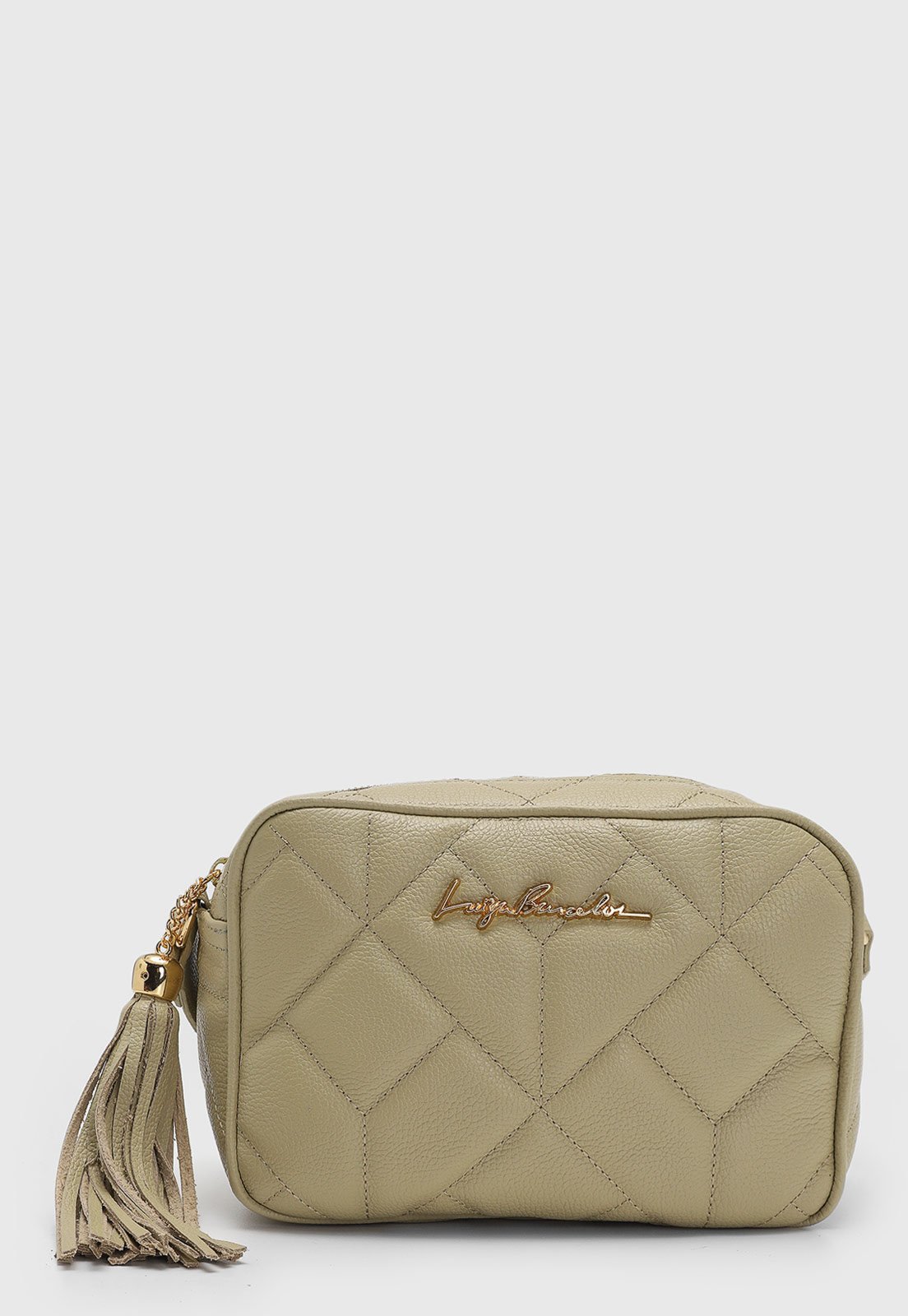 Bolsa Transversal Luiza Barcelos Alça Ajustável Verde