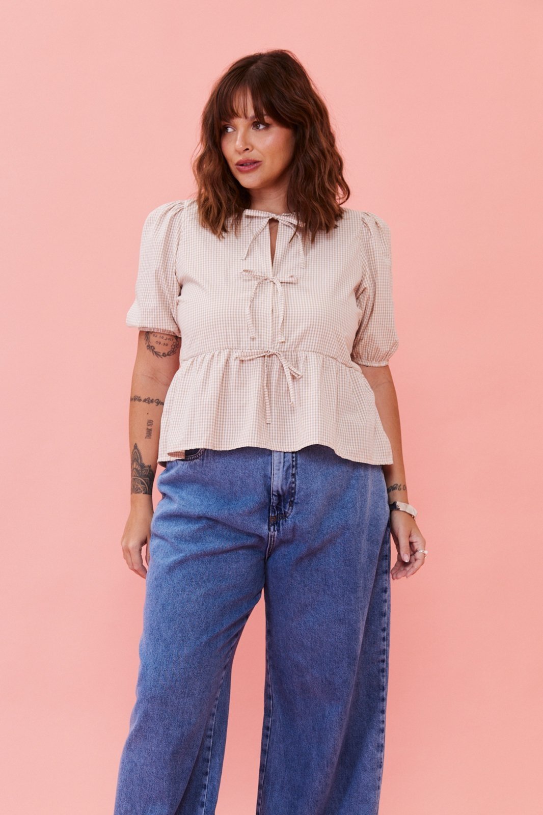 Blusa In Love Lily Xadrez
