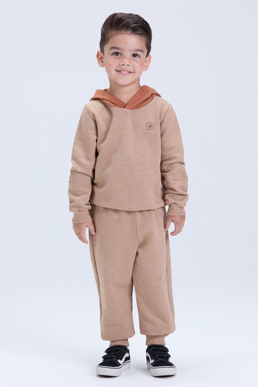 Infantil - Conjunto de Inverno Masculino Moletom Jet