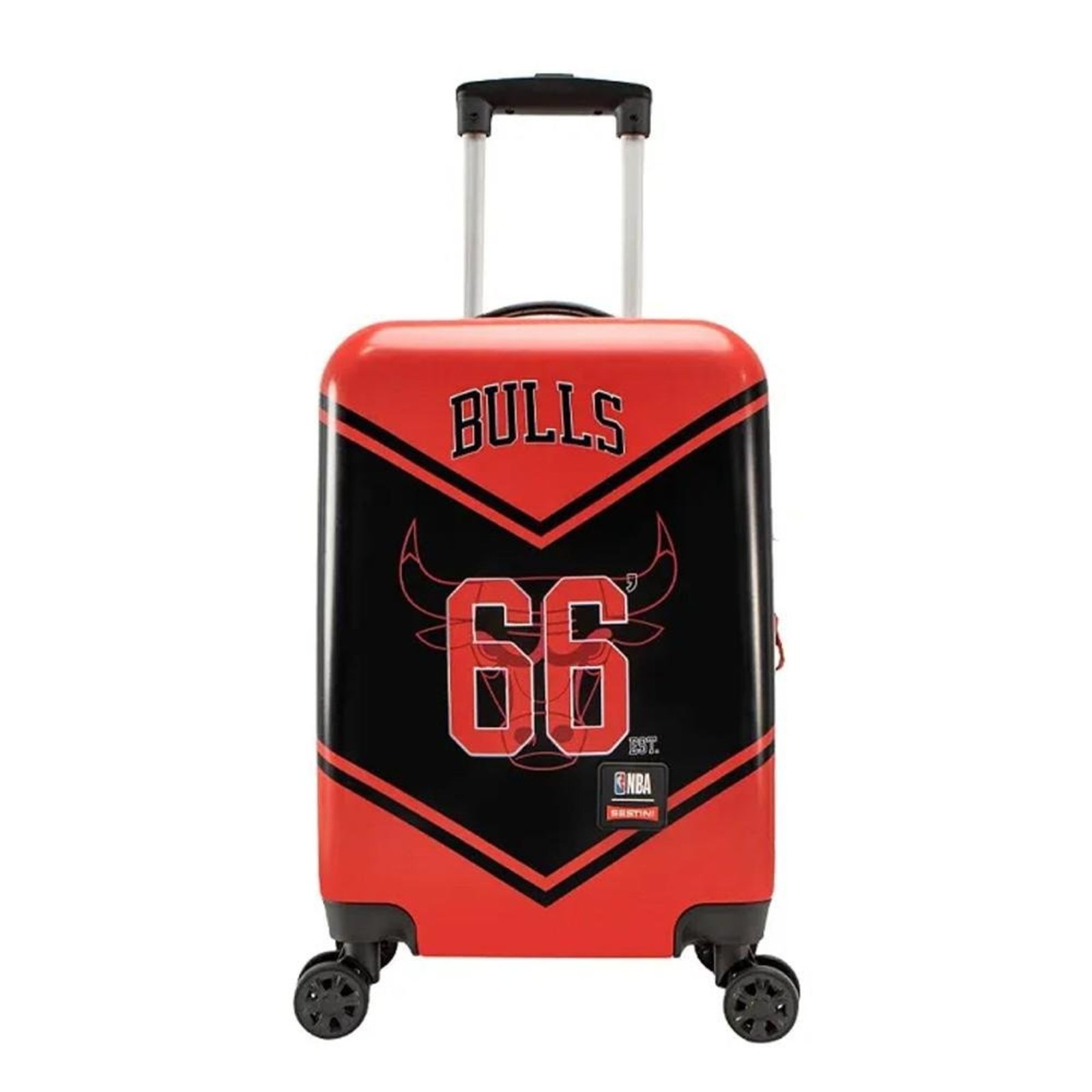 Infantil - Mala de Bordo Sestini NBA Chicago Bulls Space Vermelho