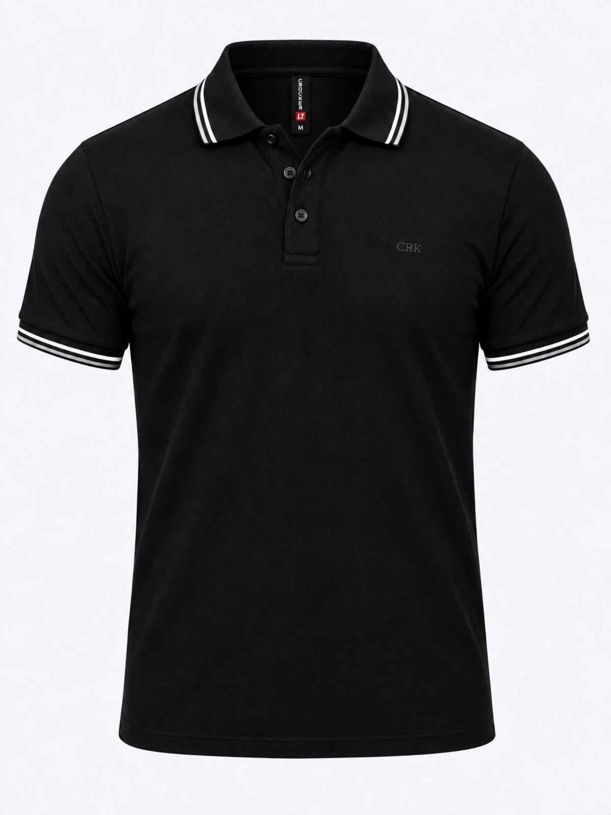 Camisa Masculina Gola Polo Básica Piquet Crocker