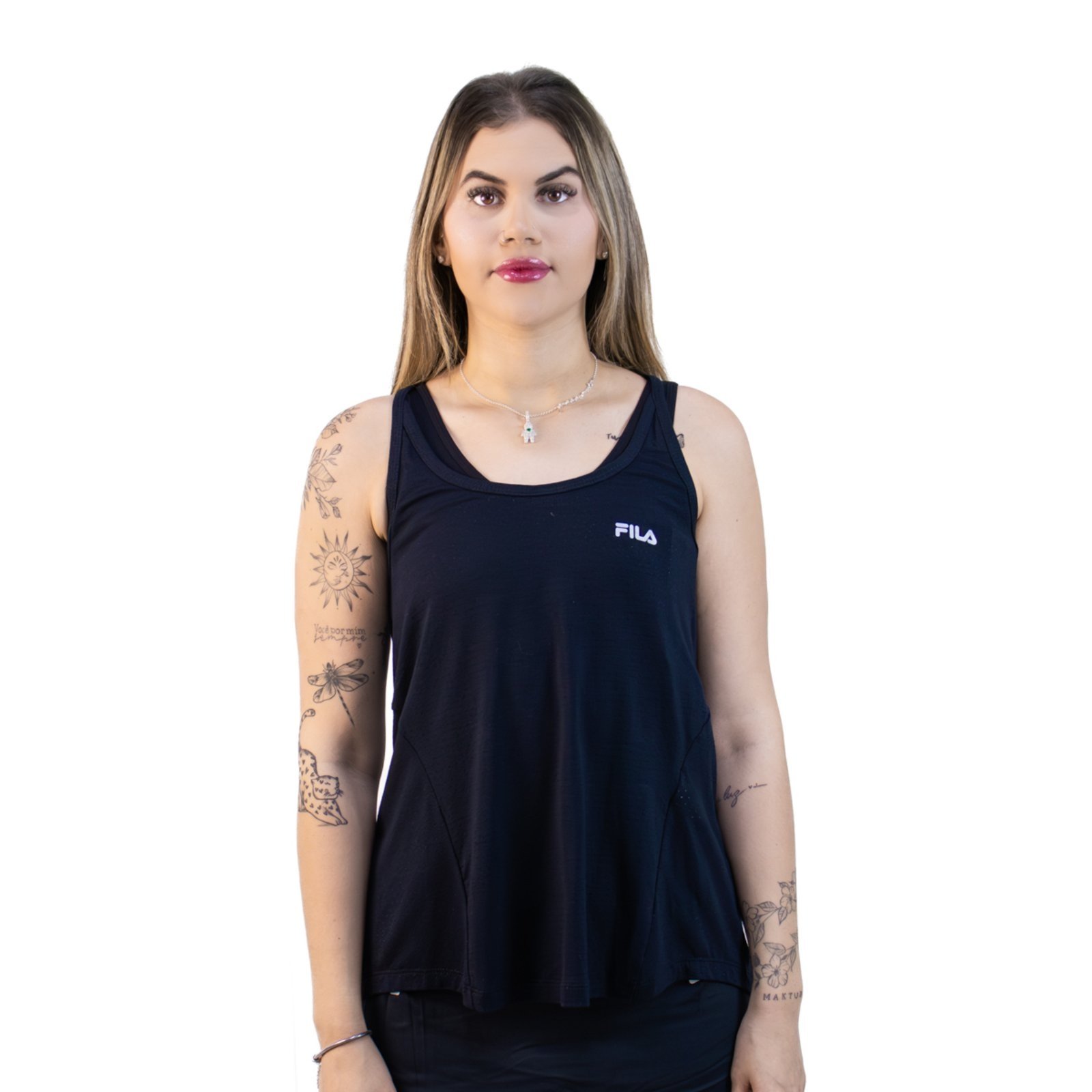 Regata Fila Flow Feminina – Preto