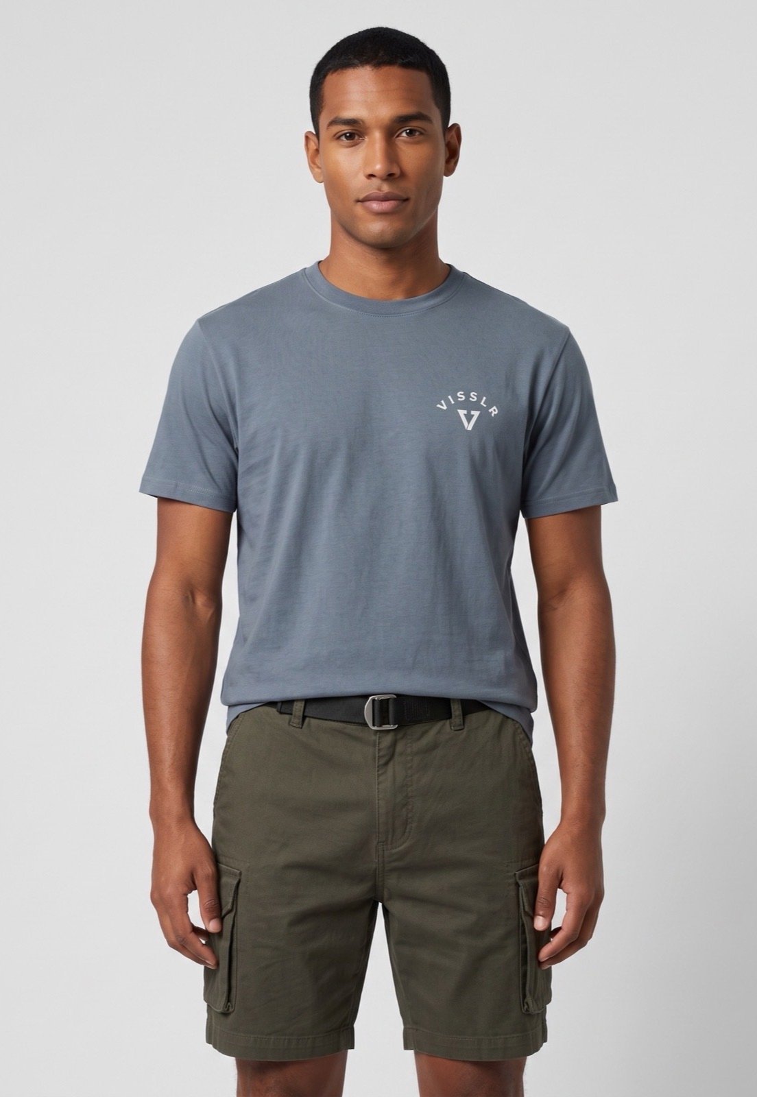 Camiseta Masculina Vissla Silk Coast Azul