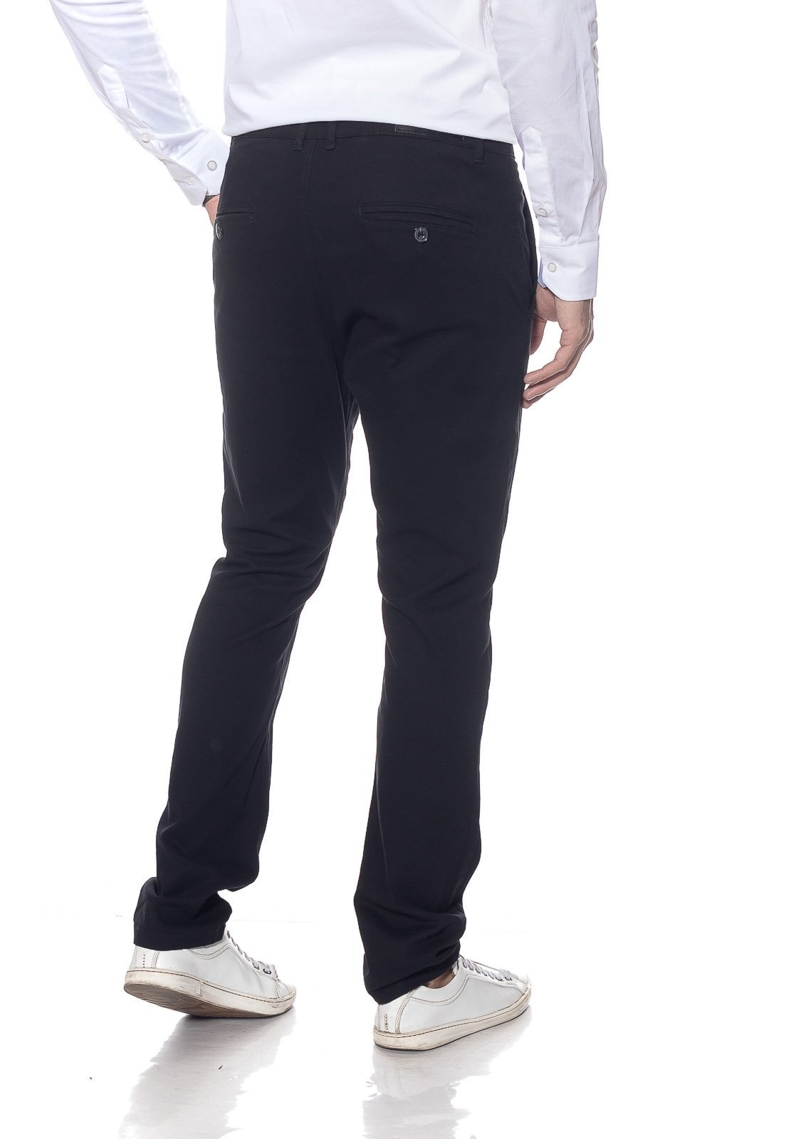Calça Masculina Sport Fino Skinny com Elastano Crocker - 50683