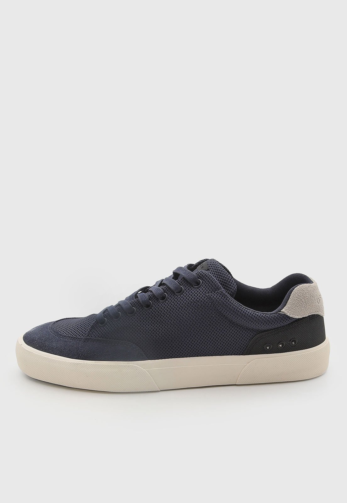 Tênis Masculino Osklen Light Laces Couro Azul Marinho