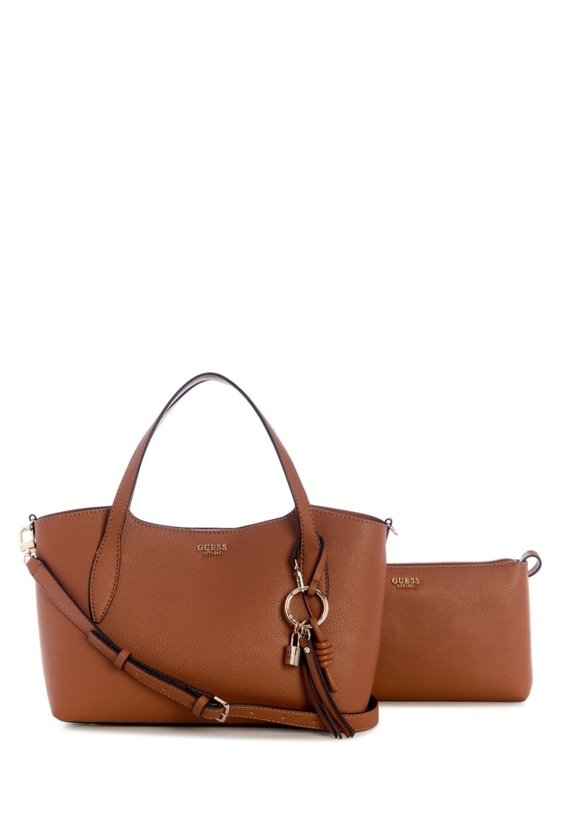 Bolsa Guess Melody 2 Em 1 Satchel Caramelo