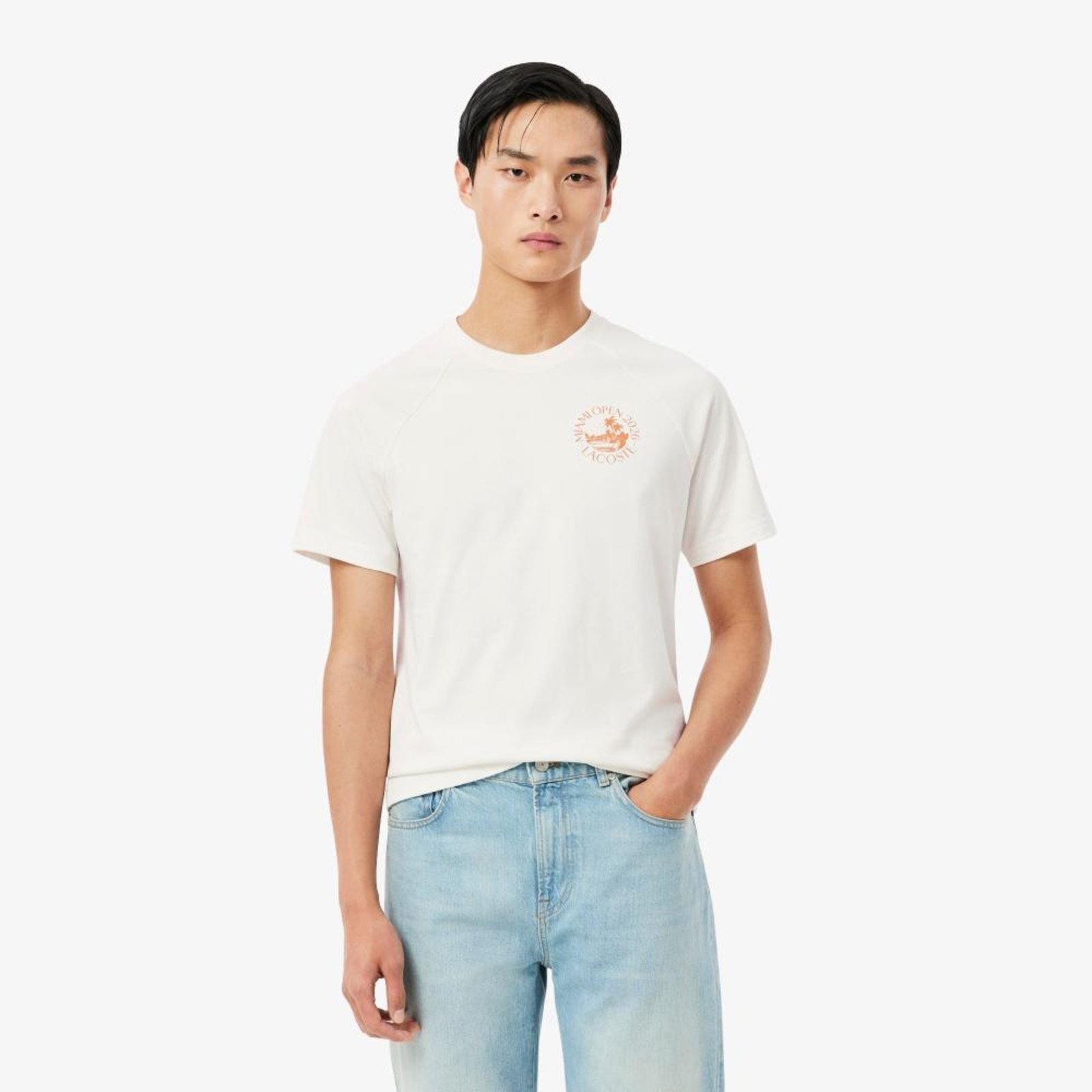Camiseta Estampada Edição Miami Open Branco