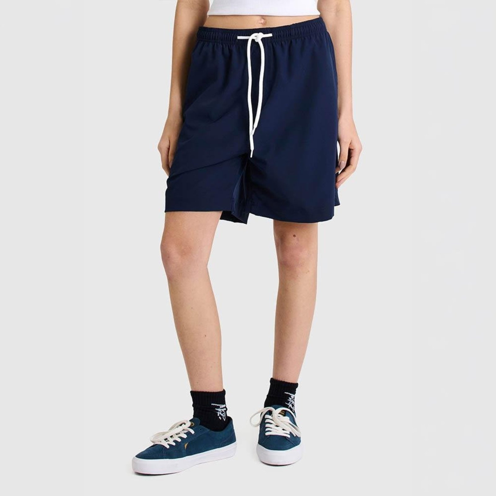 Beach Short Box Logo Azul Marinho