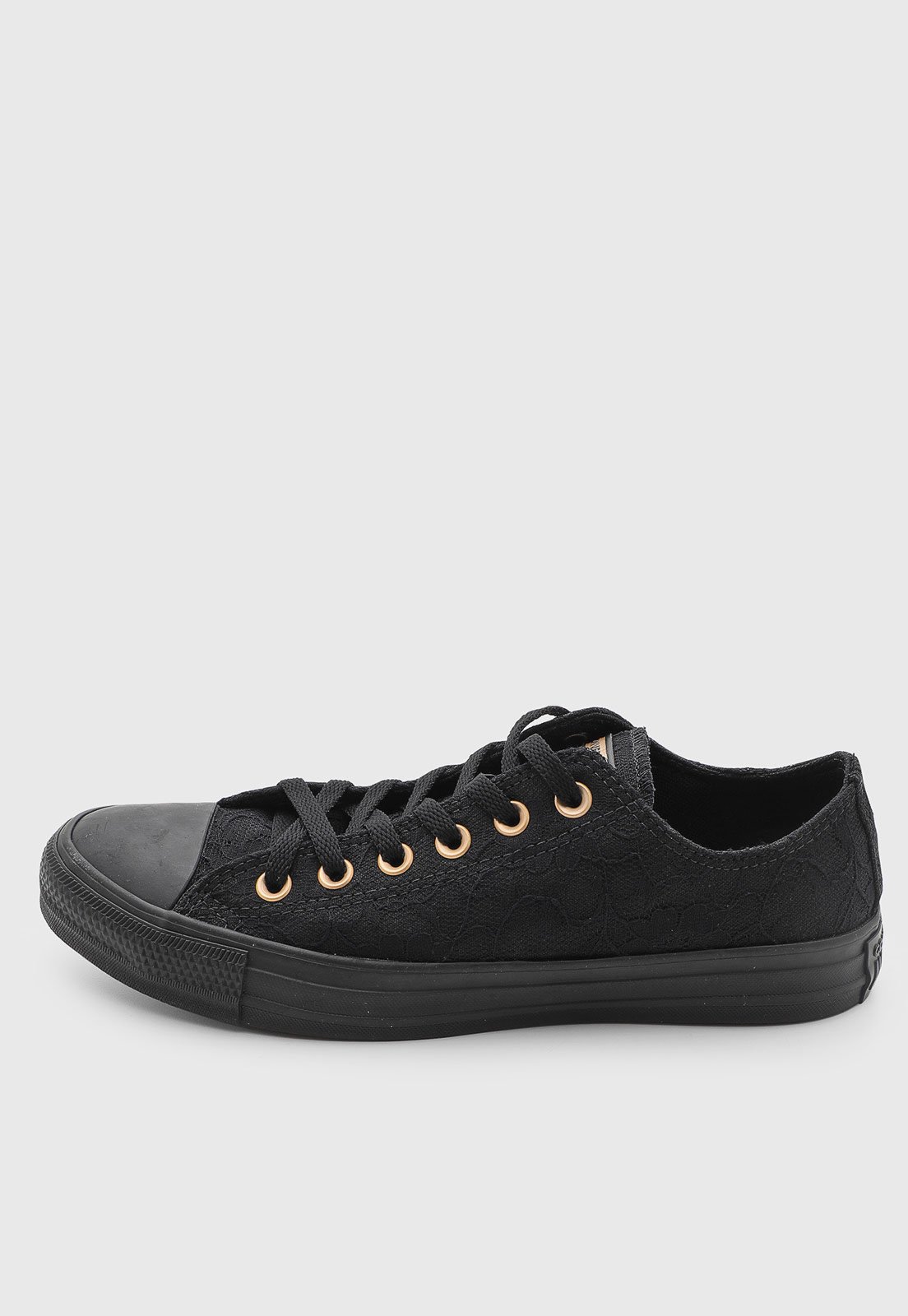 Tênis Feminino Converse Chuck Taylor All Star Renda Preto