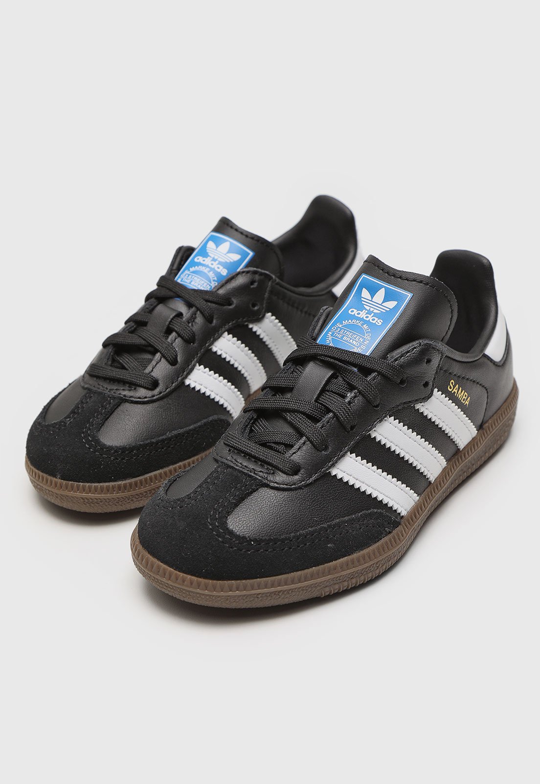 Infantil - Tênis Adidas Originals Samba Preto