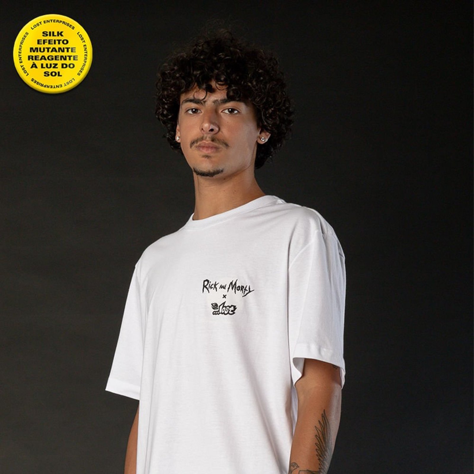 Camiseta Lost X Rick and Morty – Rest And Ricklaxation