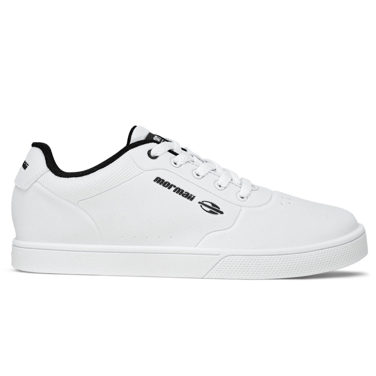 Tênis Mormaii Urban Essence White Black Unissex Branco Preto