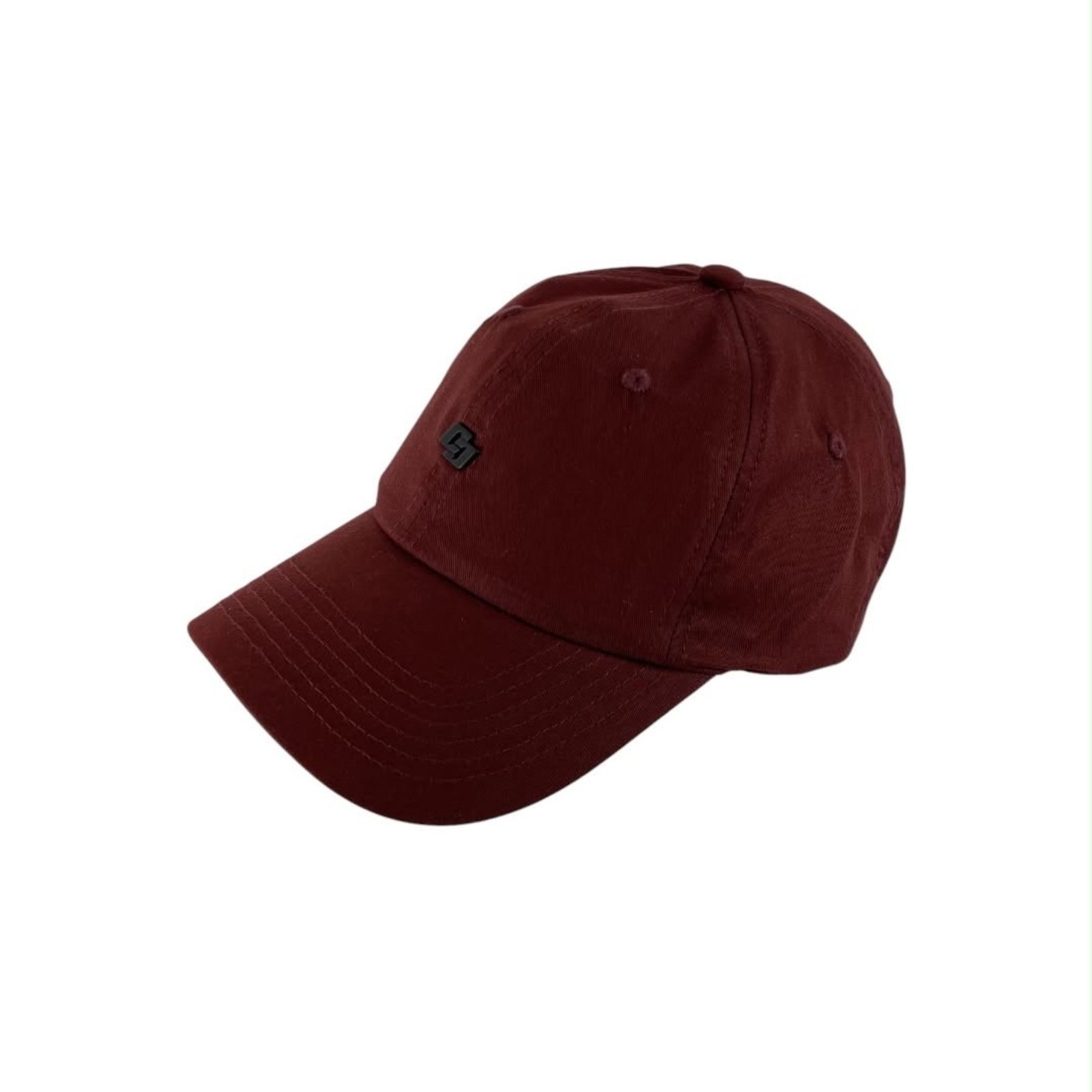 Boné Básico Metal Duplo C Frontal Dora Colcci Bordo Bloodstone