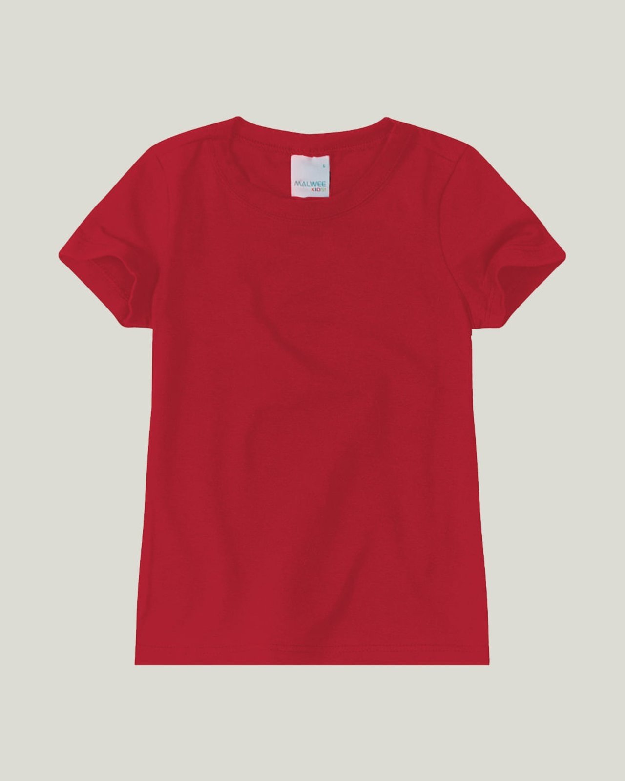 Infantil - Blusa Menina Decote Redondo Em Algodão Malwee