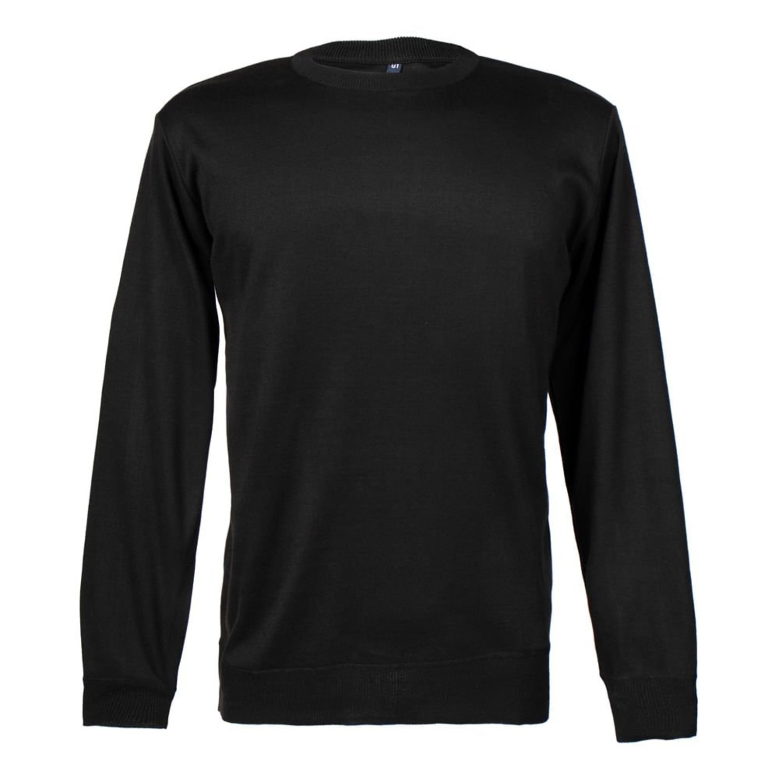 Suéter Masculino Sea Surf Plus Size Canelado Preto