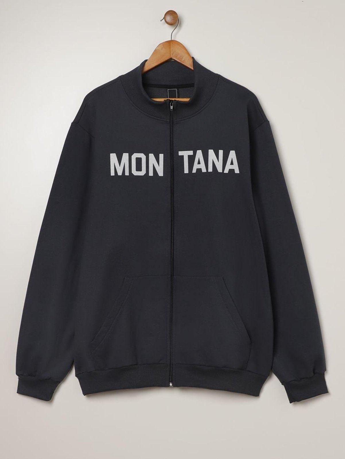 Jaqueta Moletom Plus Size Masculina CHUMBO