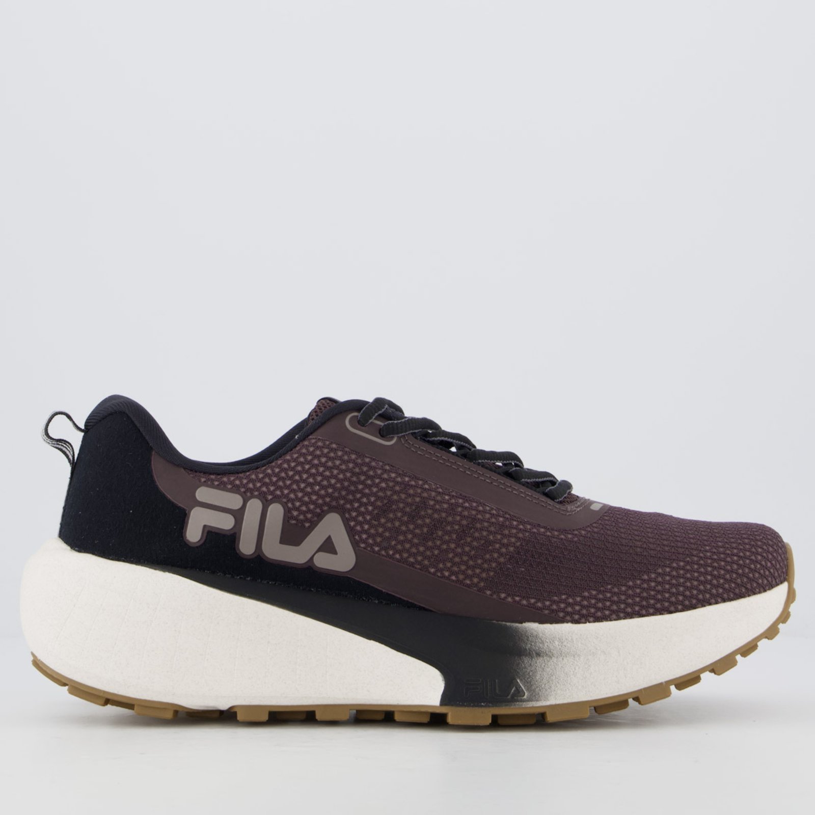Tenis Fila Skywind Marrom e Preto