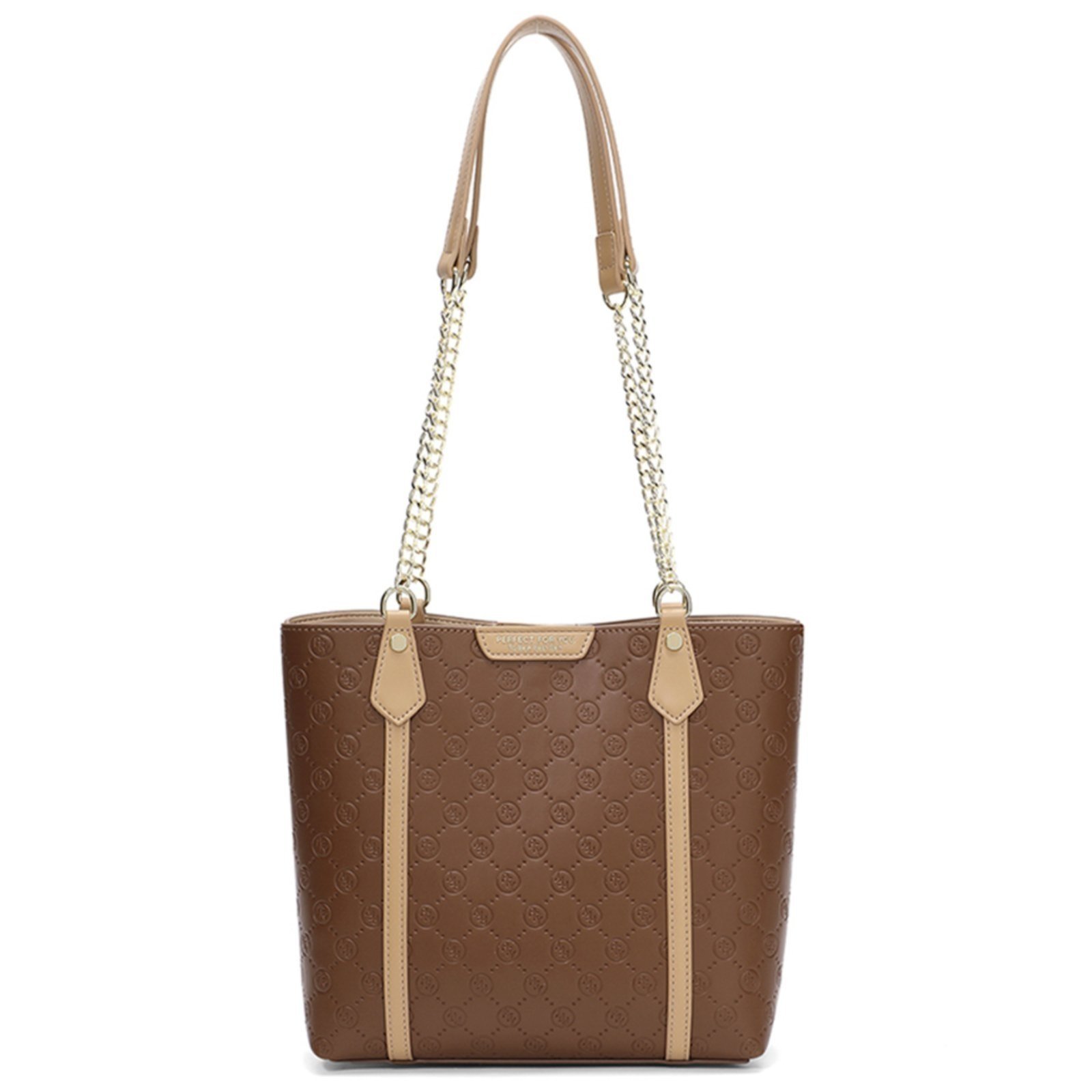 Bolsa Feminina Trabalho Ombro Espaçosa Resistente Alça Corrente
