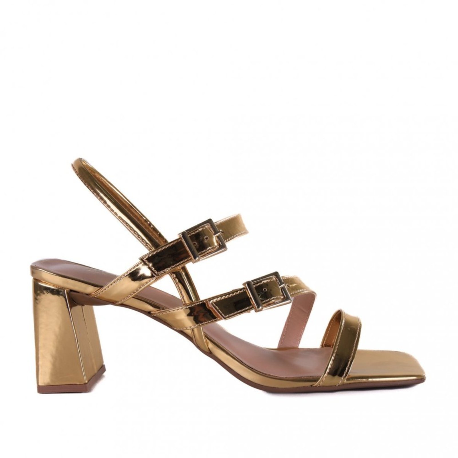 Sandália Feminina Zariff Metalizada 3118-01 Zariff Dourado