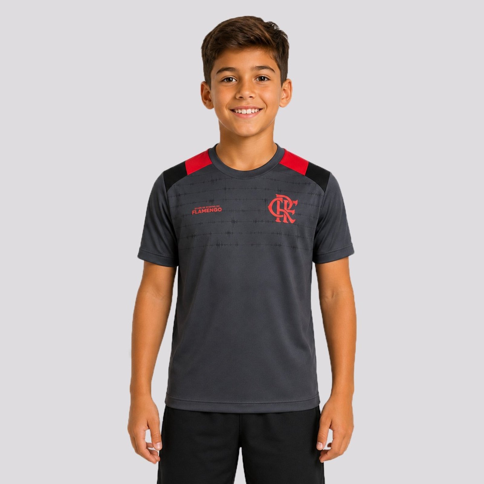 Camisa Flamengo Vibrou Cinza