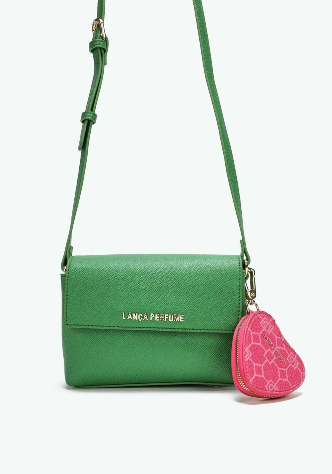 Crossbody Bag Charm Coração Lança Perfume