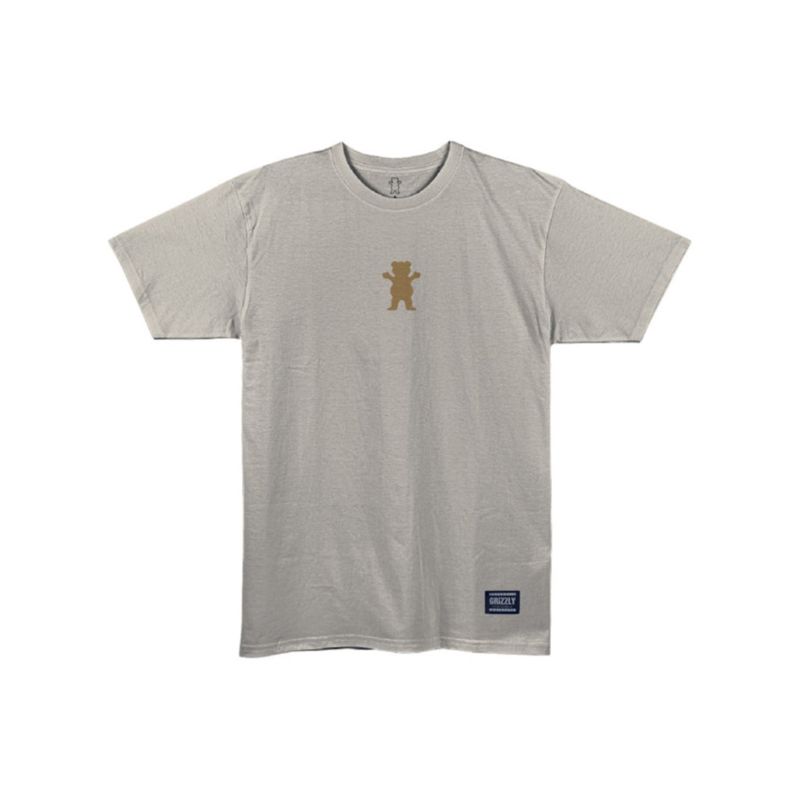 Camiseta Grizzly Back Script Logo Tee II - NATURAL