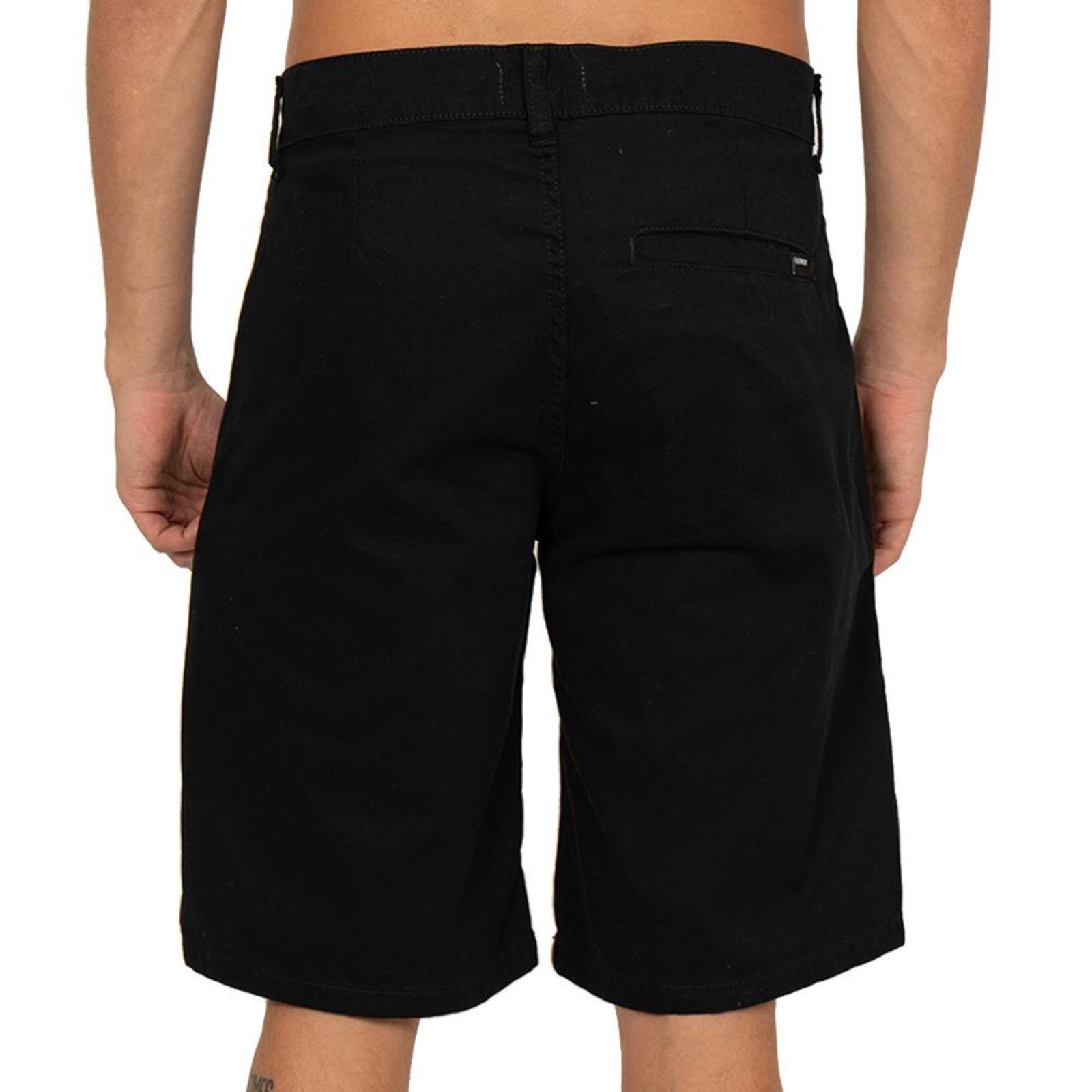 Vista 3 Bermuda Element Chino Twill SM26 Masculina preto Element preto